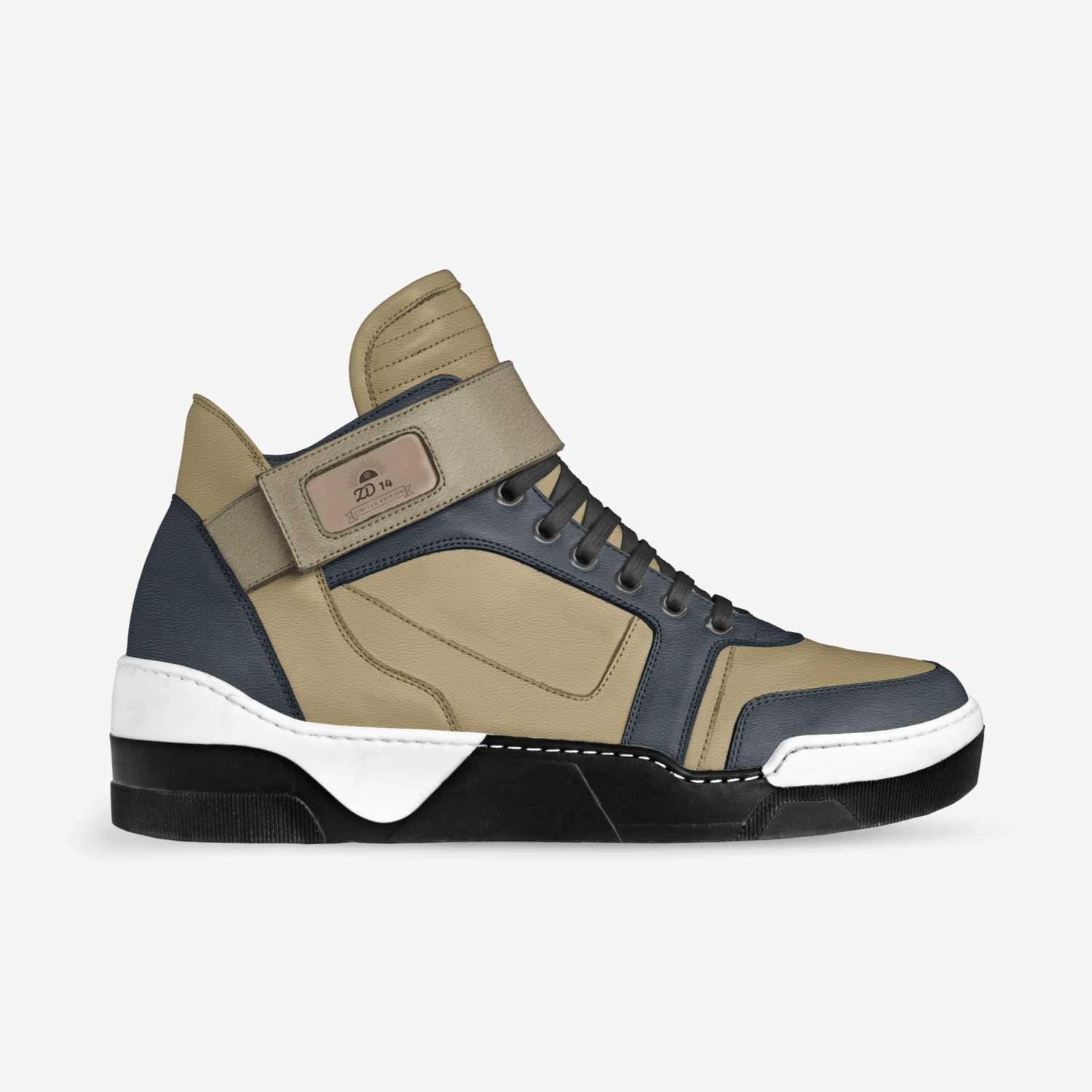 ZD 14 custom made in Italy shoes by Zane Debbagh | Side view