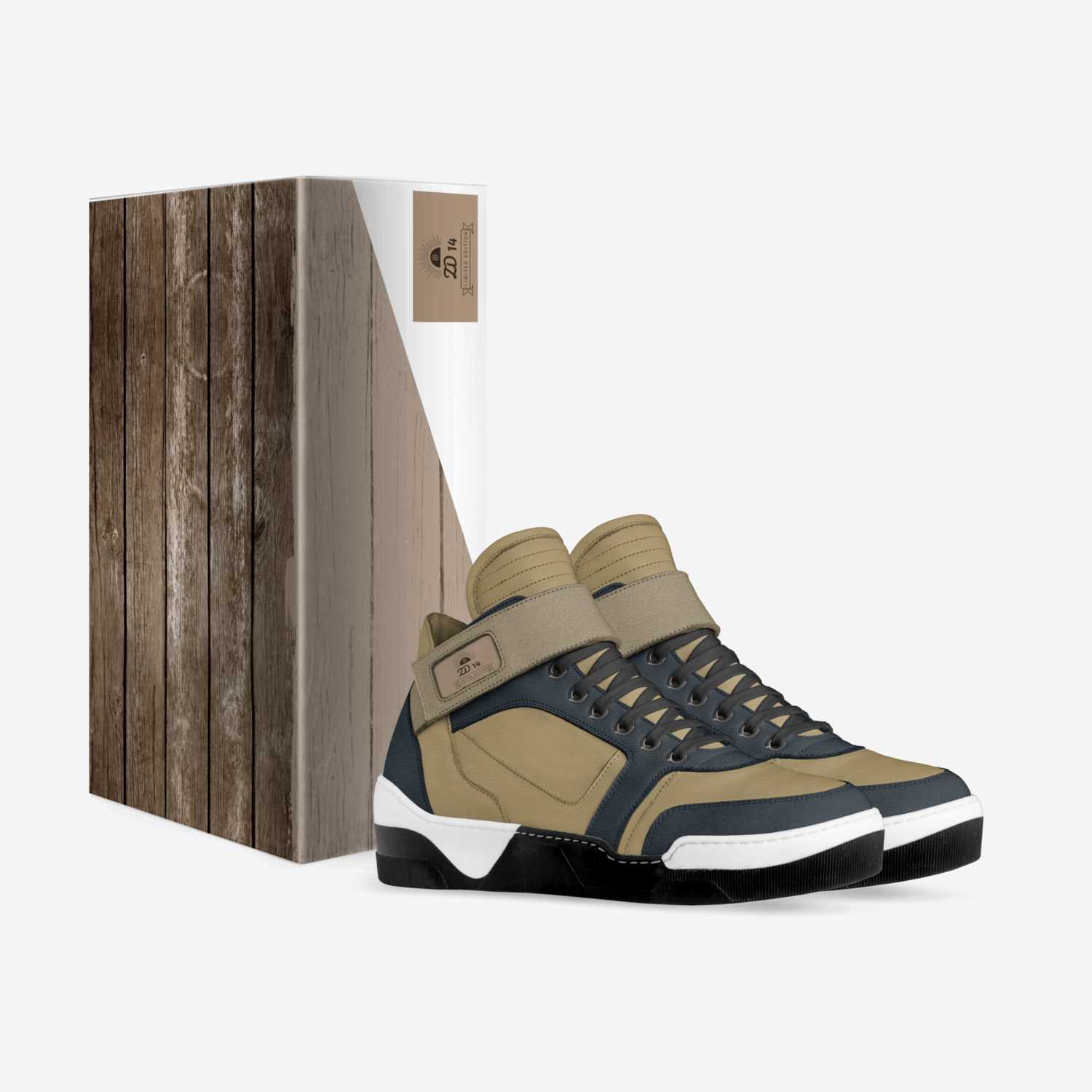 ZD 14 custom made in Italy shoes by Zane Debbagh | Box view
