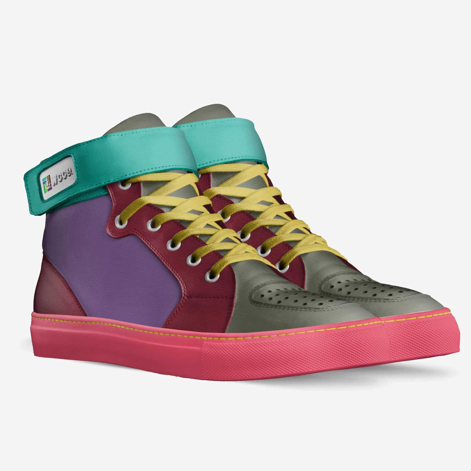 WAYVE CLOTHING CO. custom made in Italy shoes by Darrell Dennis | Double view