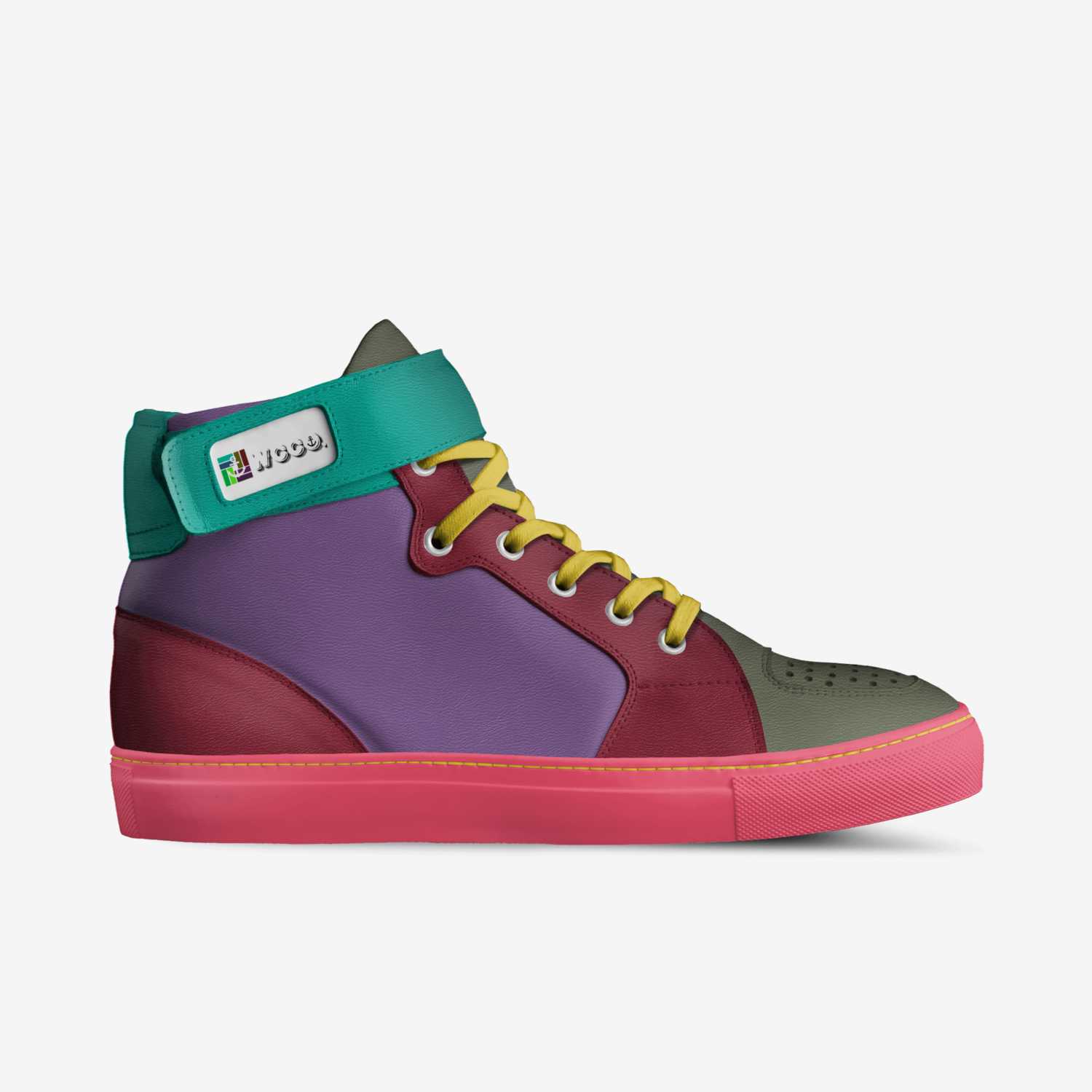 WAYVE CLOTHING CO. custom made in Italy shoes by Darrell Dennis | Side view