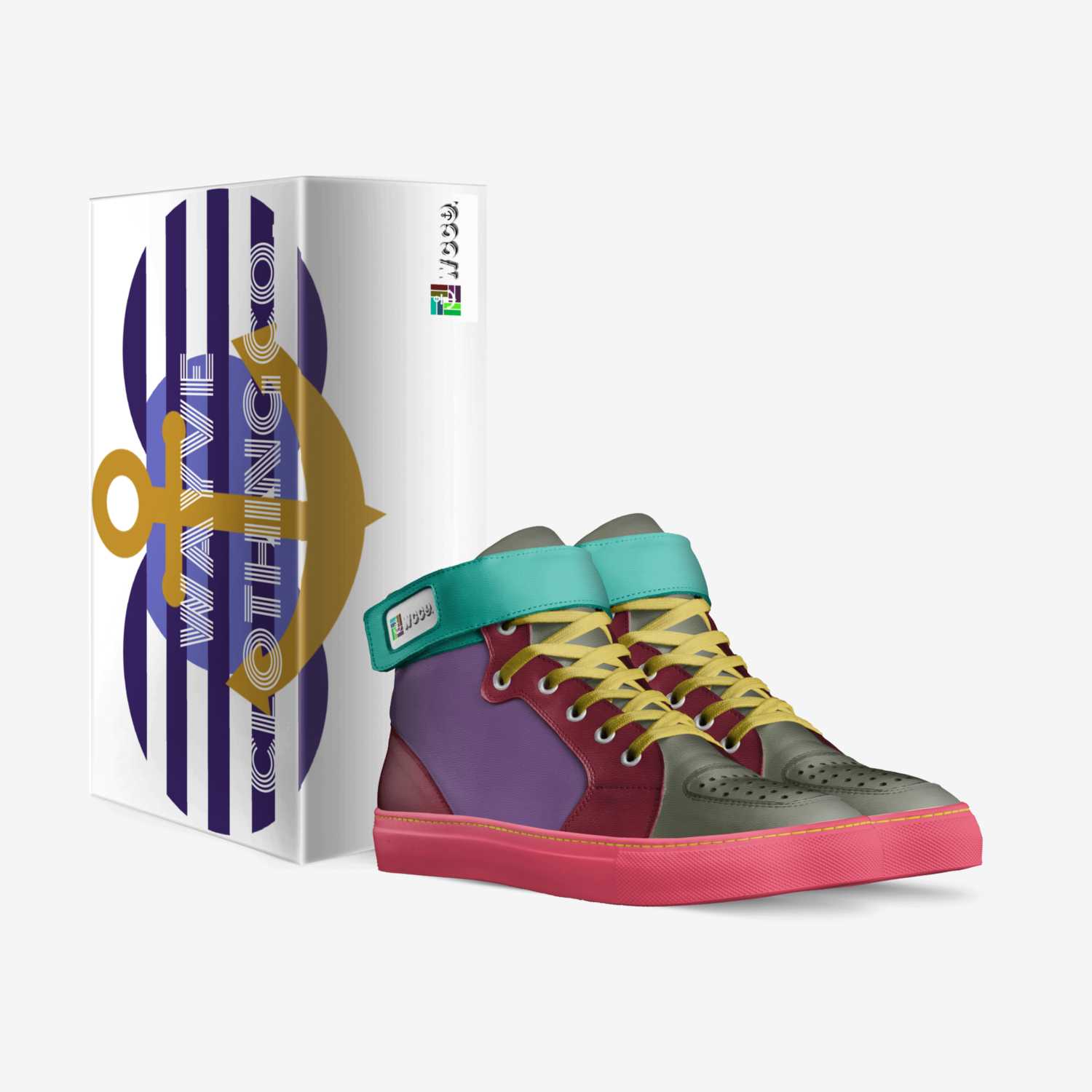 WAYVE CLOTHING CO. custom made in Italy shoes by Darrell Dennis | Box view