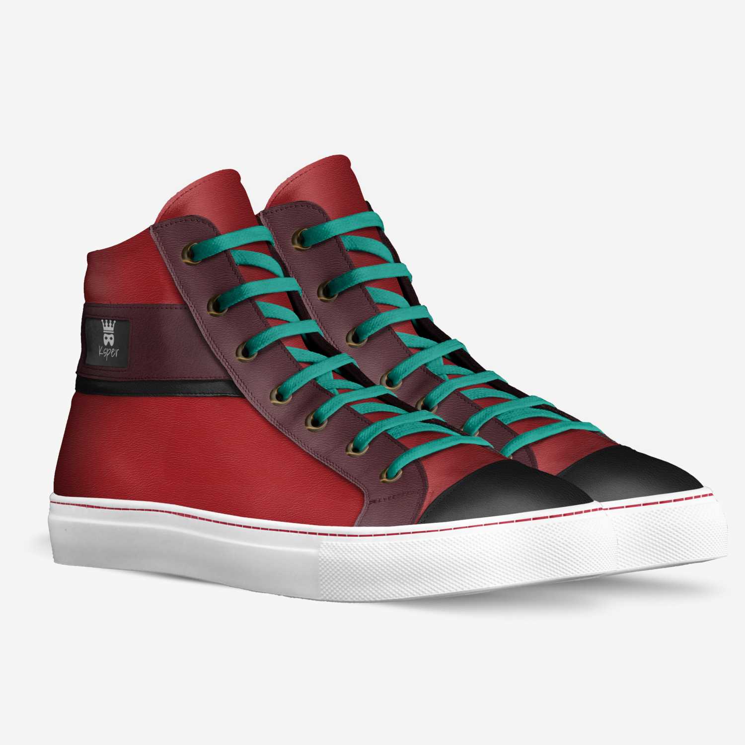 Ksper custom made in Italy shoes by Alexandru Vacaru | Double view