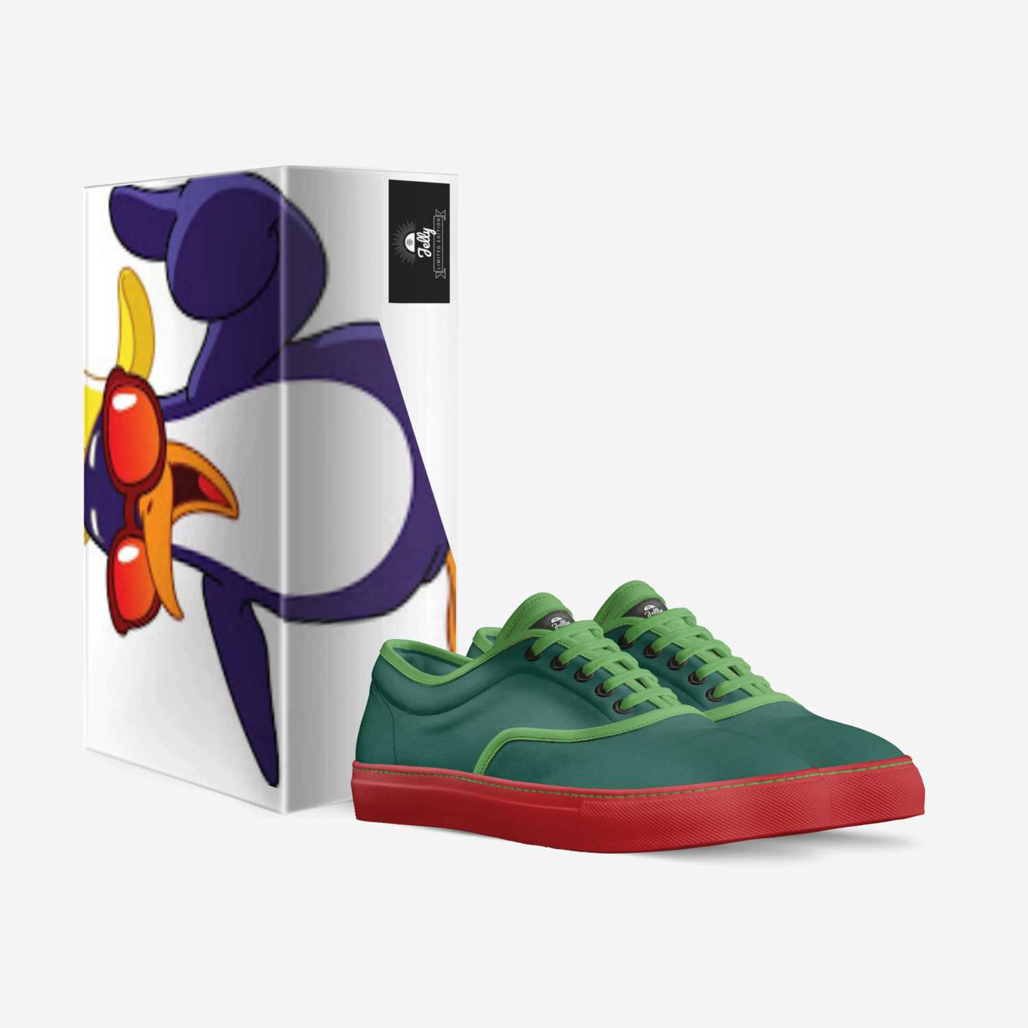 Jelly custom made in Italy shoes by Salvador Barragon | Box view