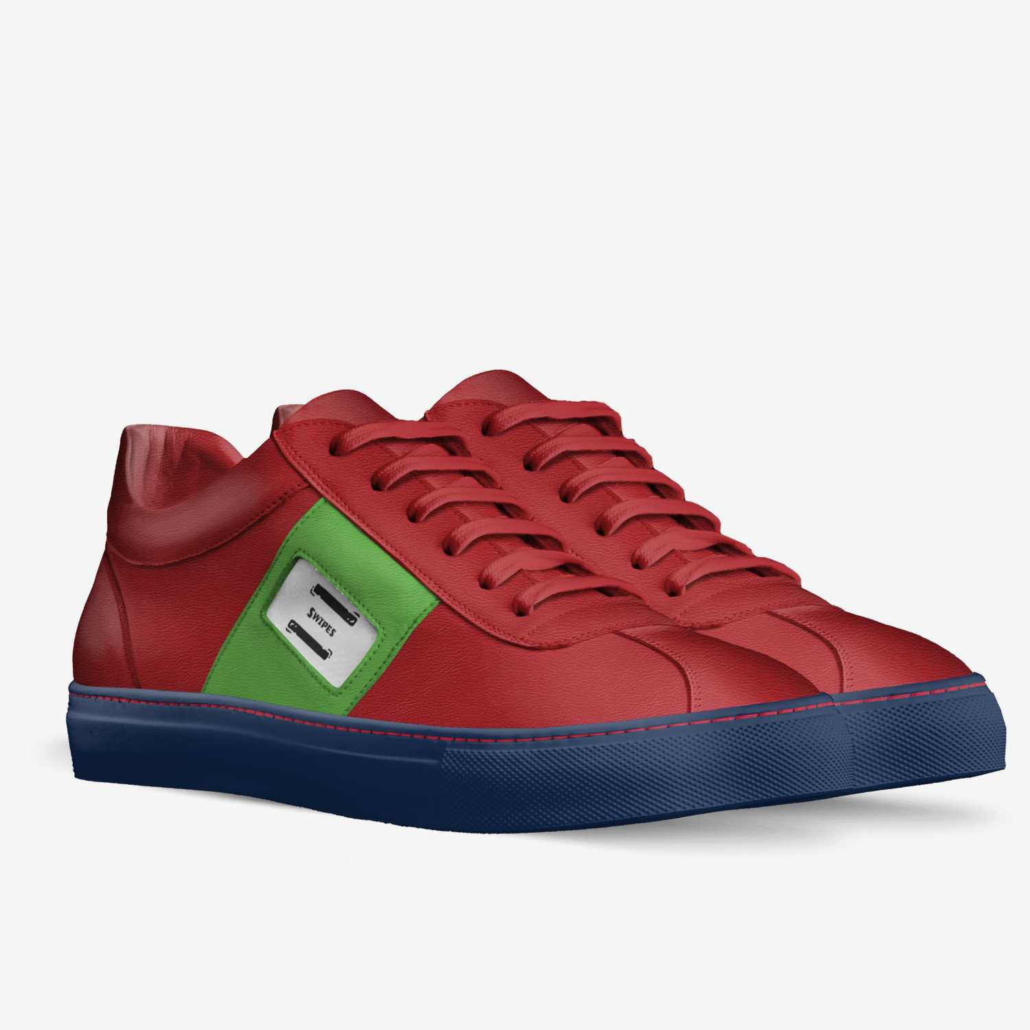 Swipes custom made in Italy shoes by Lucasgude | Double view