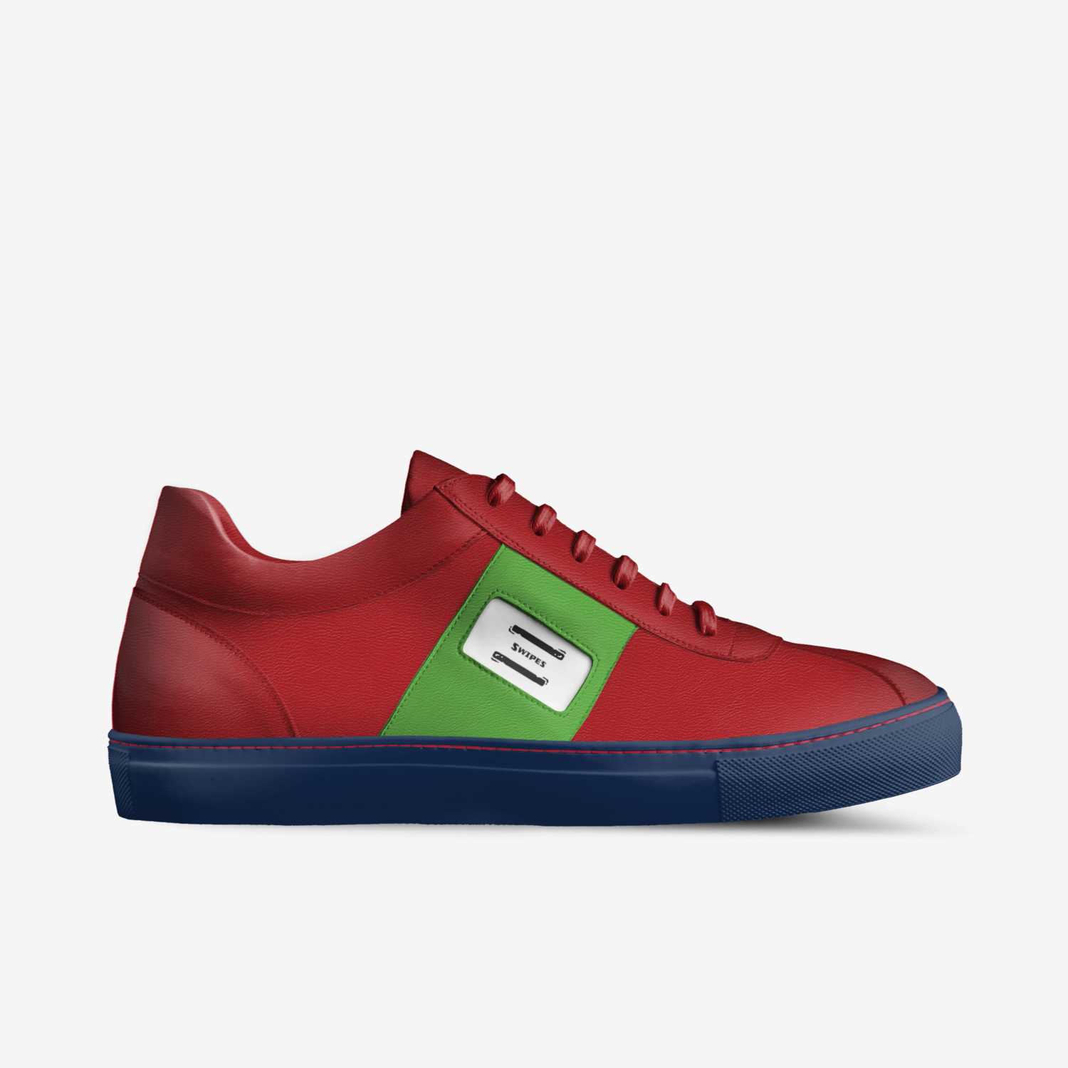 Swipes custom made in Italy shoes by Lucasgude | Side view