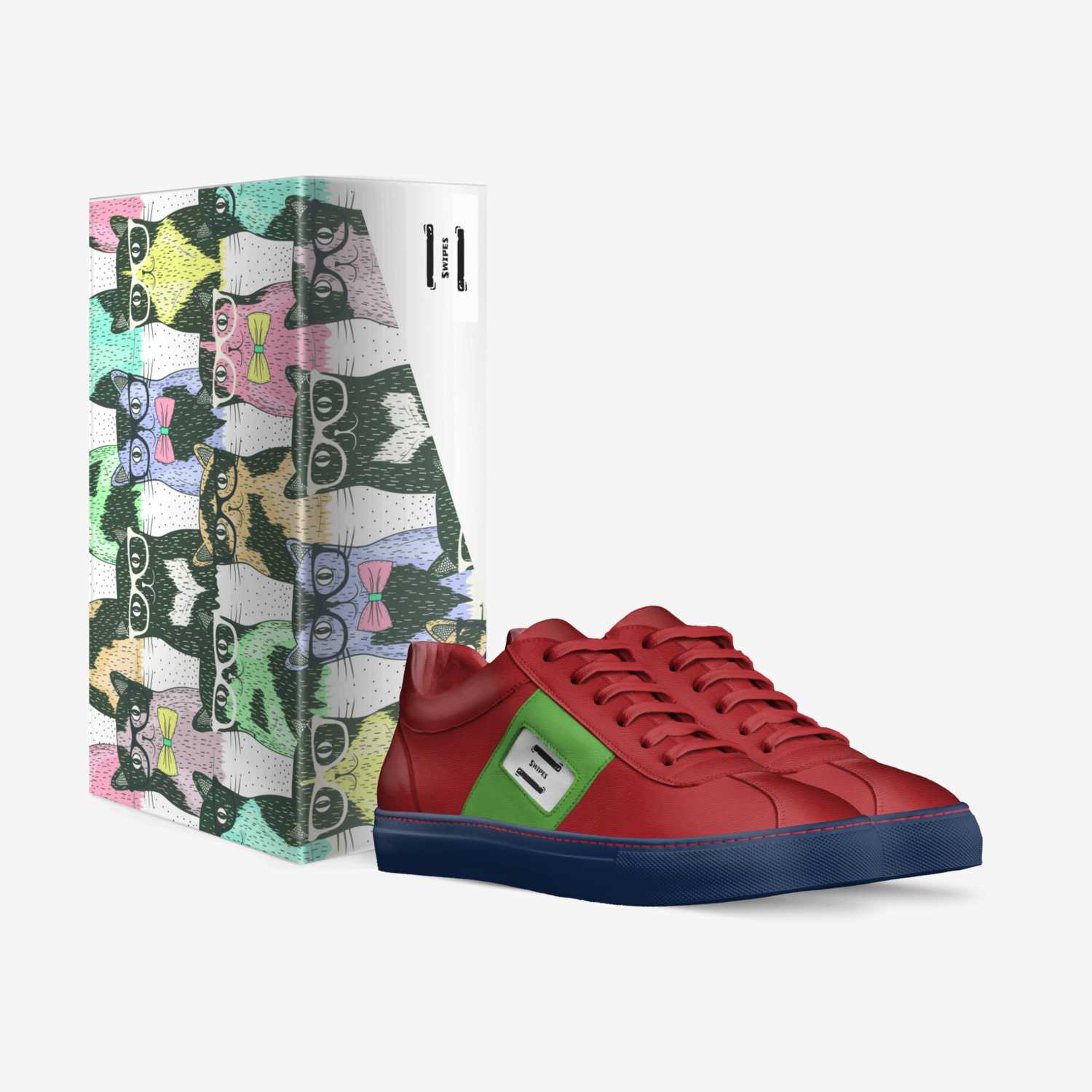 Swipes custom made in Italy shoes by Lucasgude | Box view