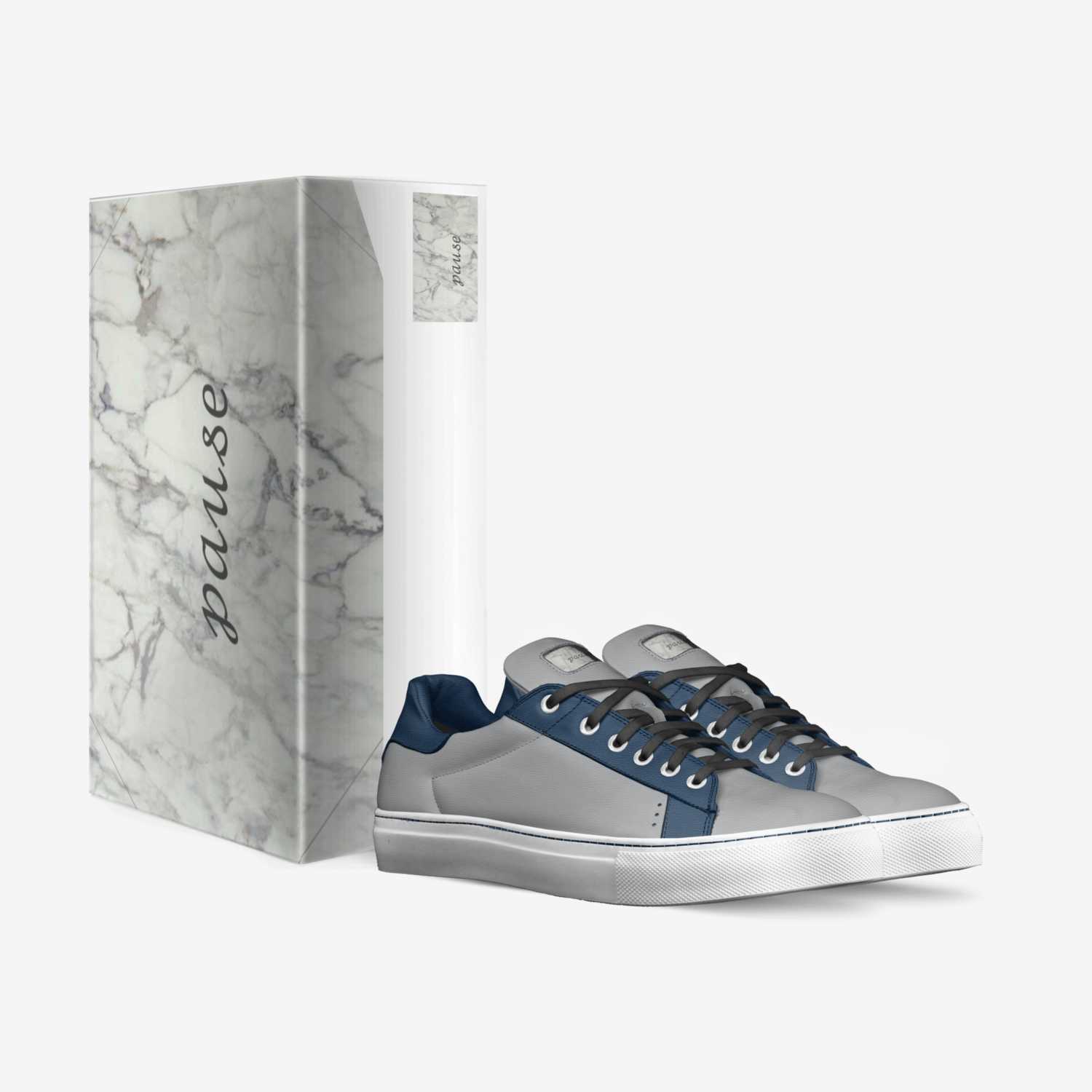 pause custom made in Italy shoes by Yaritzy Gonzalez | Box view