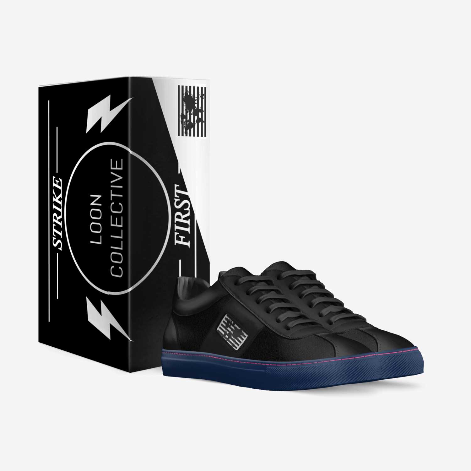 curio custom made in Italy shoes by Noah Dix | Box view