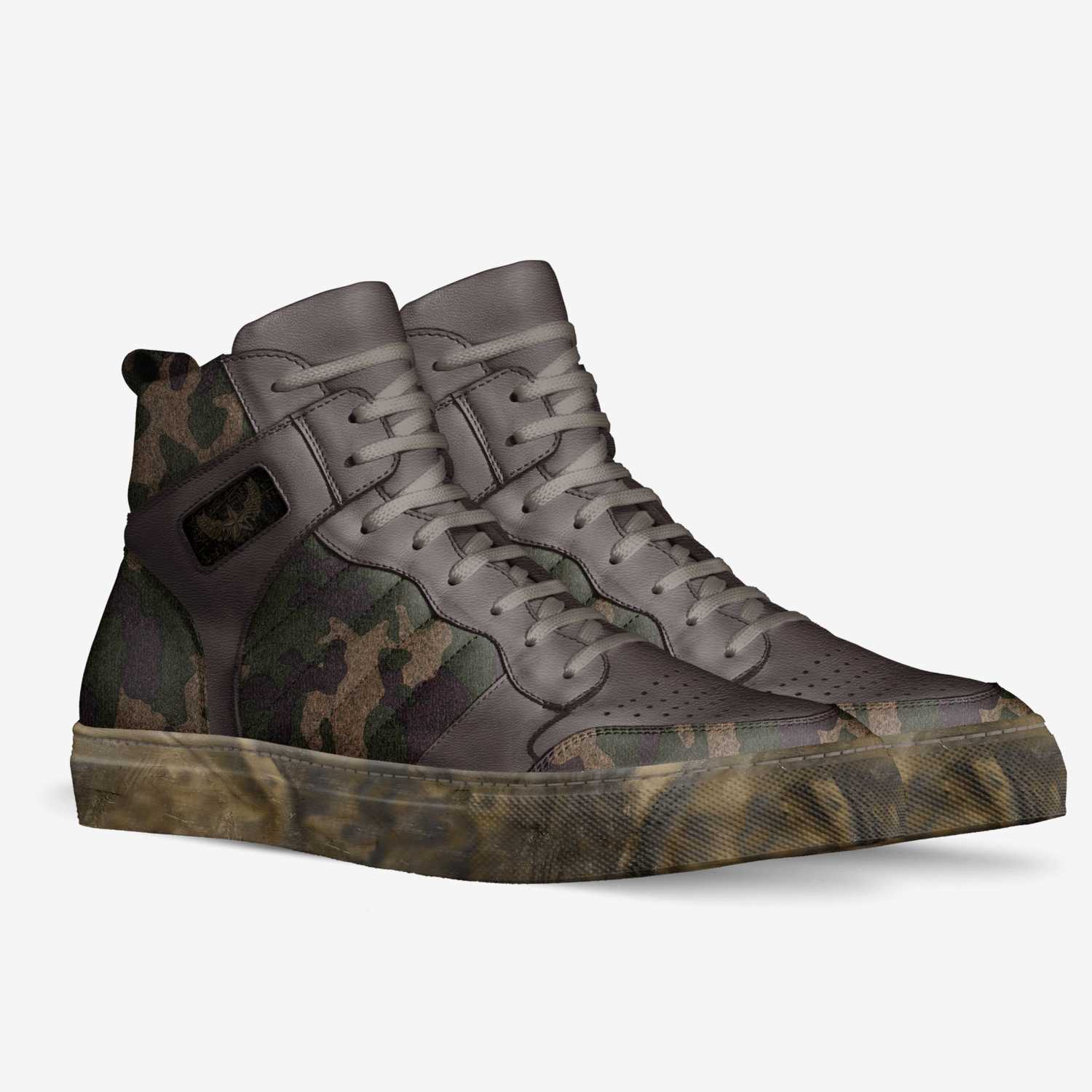 ROCK SOLDIER custom made in Italy shoes by Michael Rhodes | Double view
