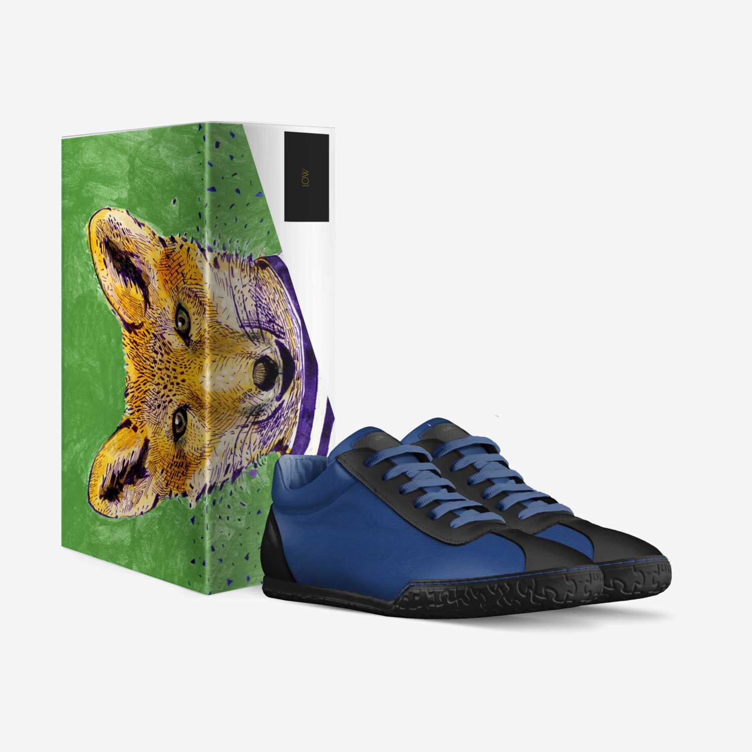 T.A.W custom made in Italy shoes by Low Bebe | Box view