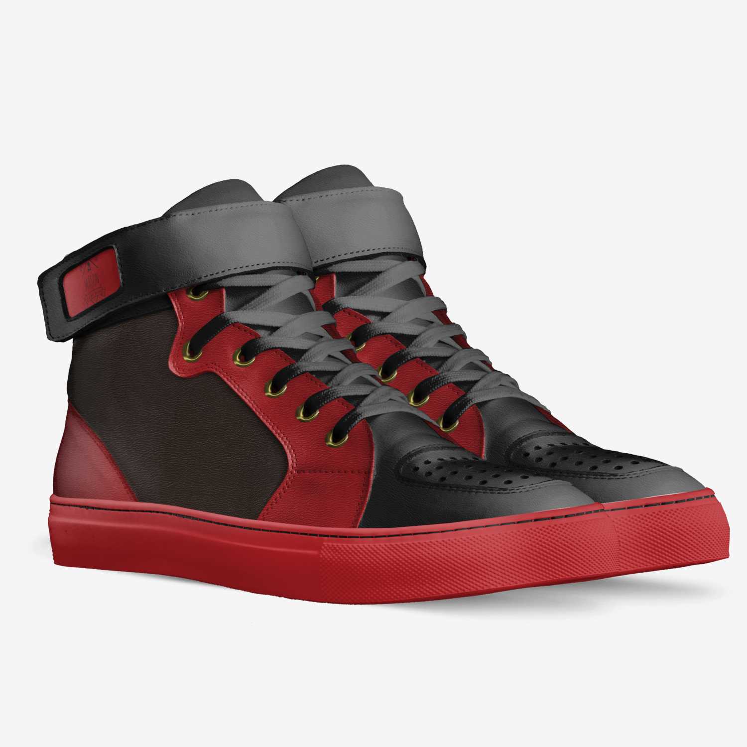 Masons shoes custom made in Italy shoes by Millie Reardon | Double view