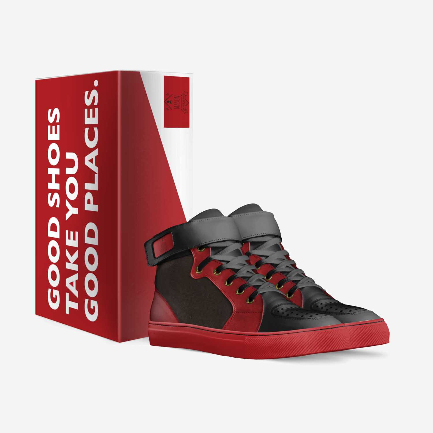 Masons shoes custom made in Italy shoes by Millie Reardon | Box view