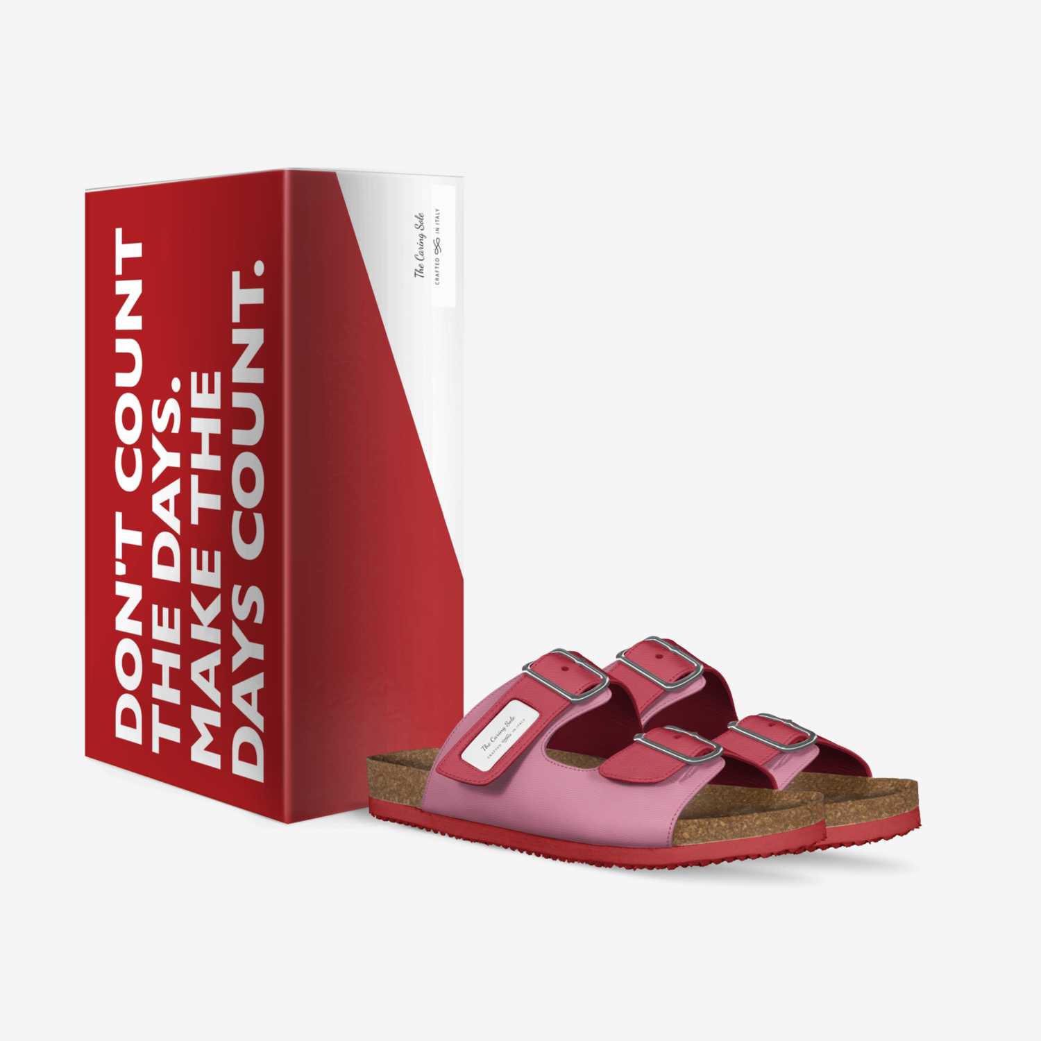 The Caring Sole custom made in Italy shoes by Bridgetown Nannies | Box view