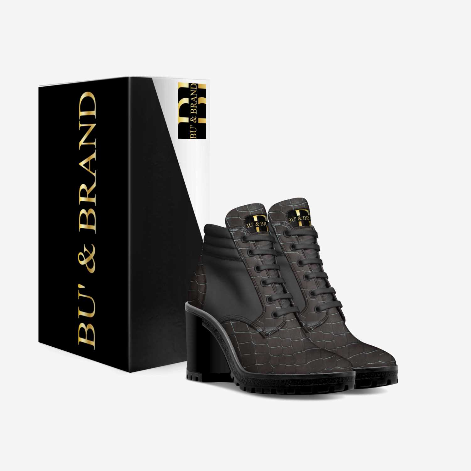 Bu' Rocks B/B custom made in Italy shoes by X Bu Italy | Box view