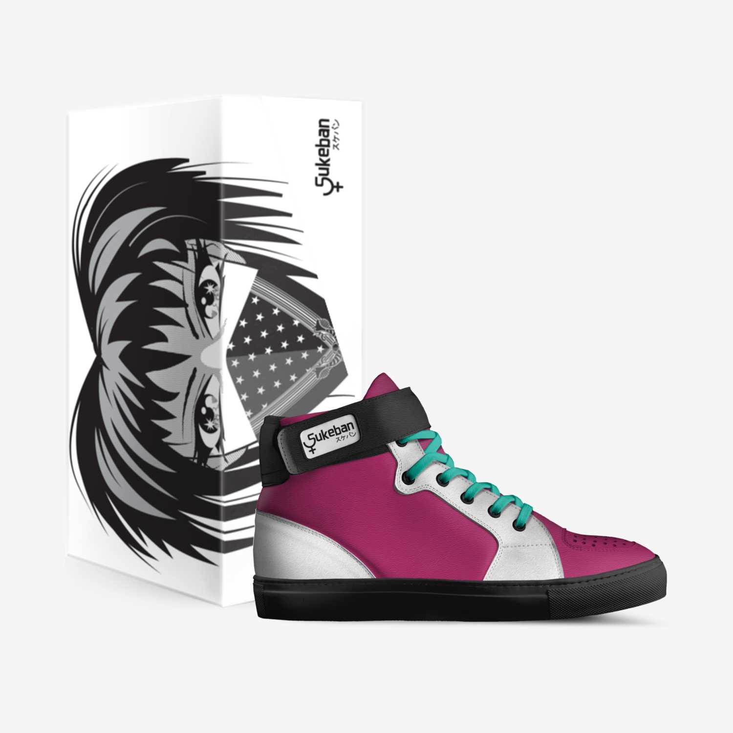 Sukeban custom made in Italy shoes by Jo Hughes | Box view