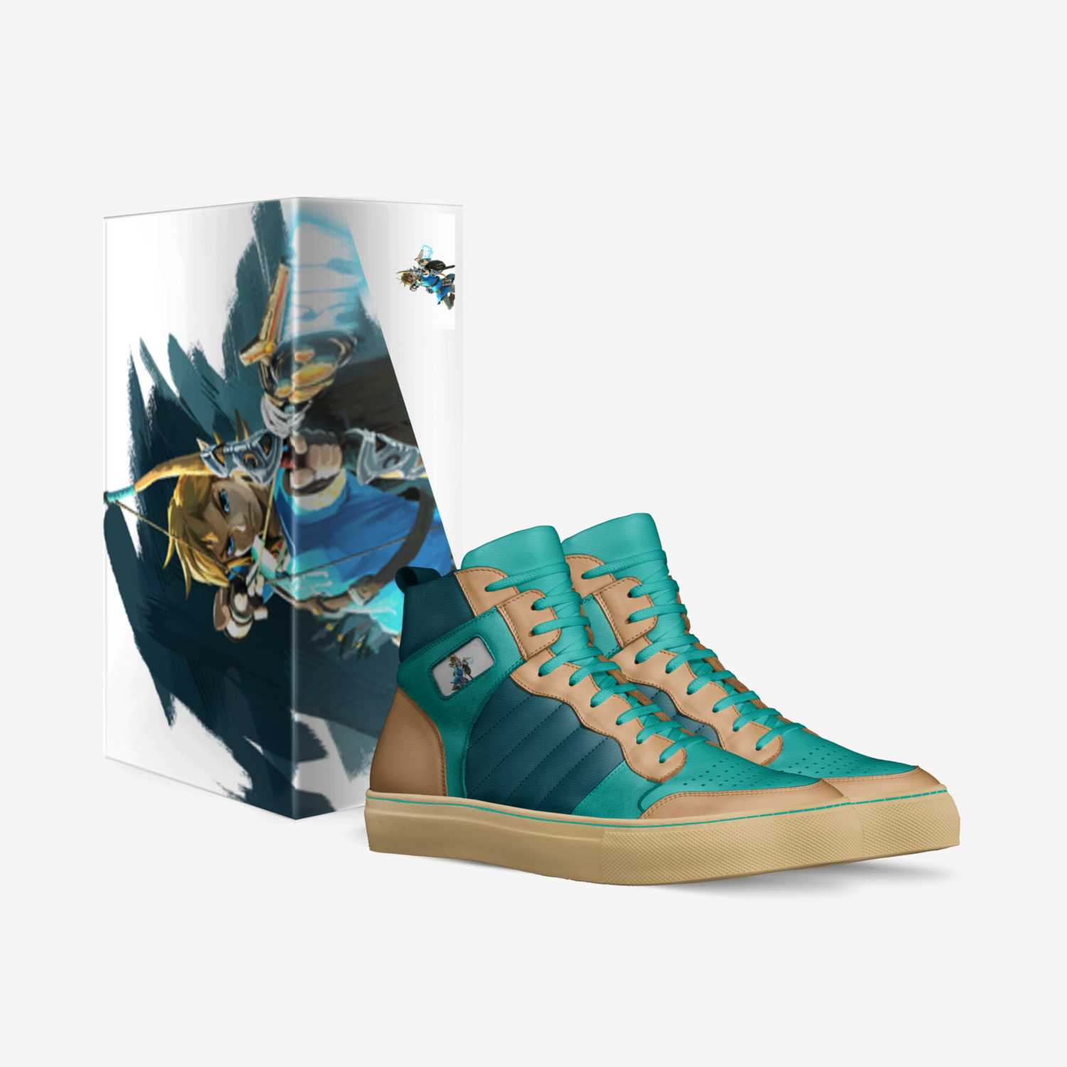 BreathOfTheWild custom made in Italy shoes by Ethan | Box view