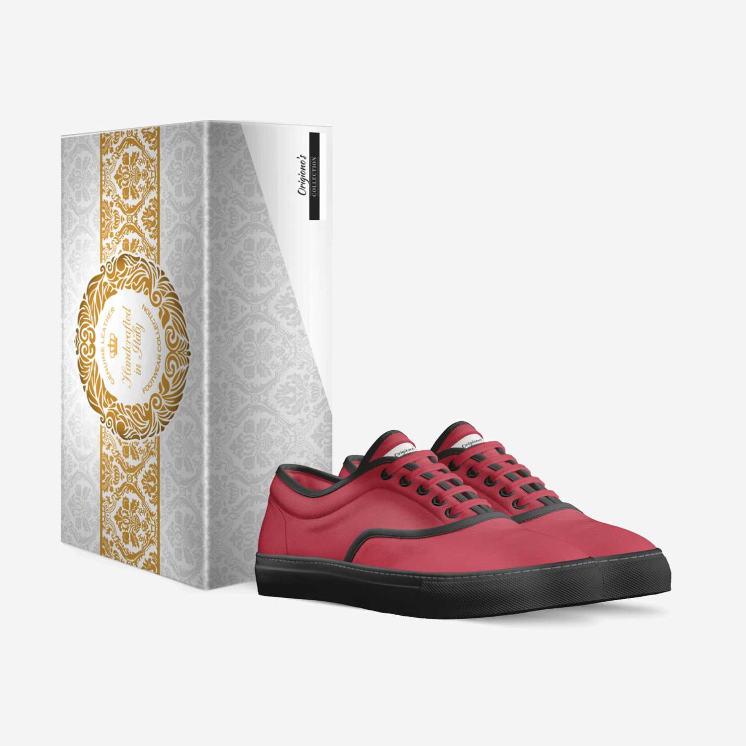 Origiono's custom made in Italy shoes by David Joshua Street | Box view
