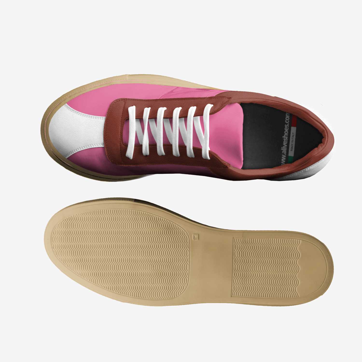 Fortnite  custom made in Italy shoes by Isaac C | Top view