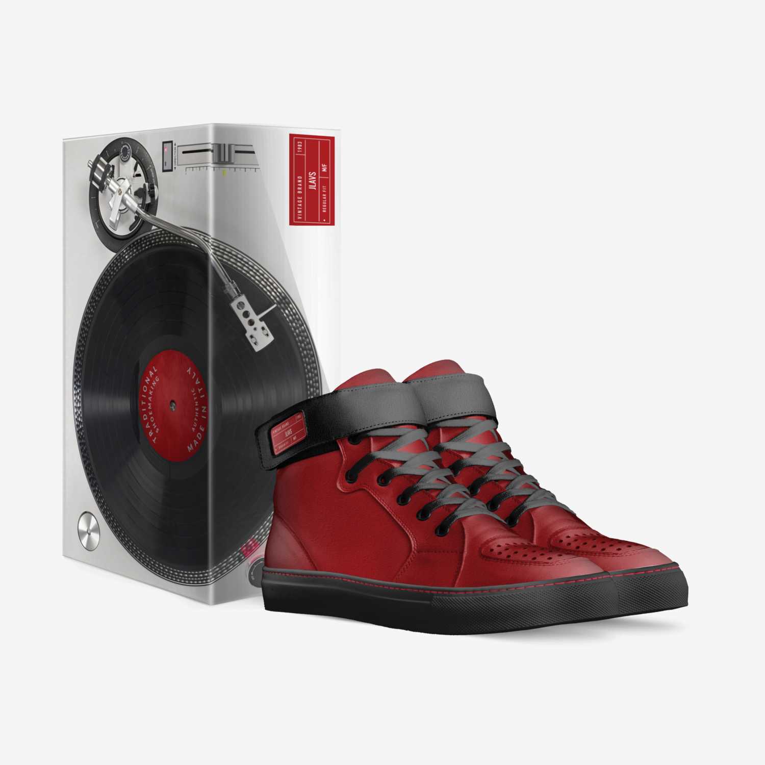 JLavs custom made in Italy shoes by Jarrad Lavoie | Box view