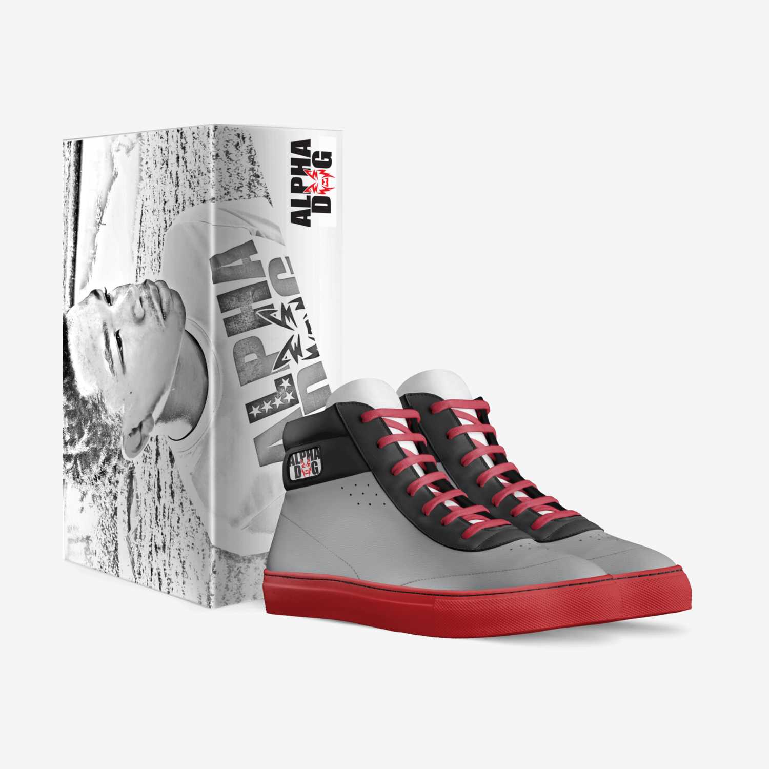 AD Attack 1 custom made in Italy shoes by Marcus Taylor | Box view