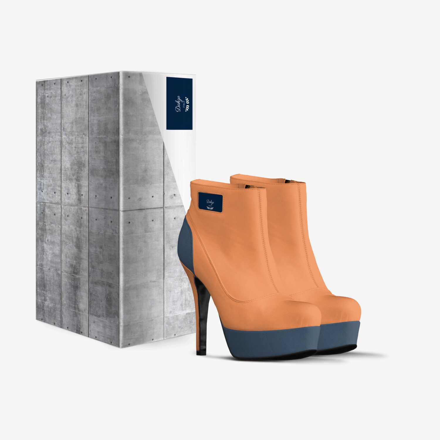 Dakzo custom made in Italy shoes by Dakalo Mondlane | Box view