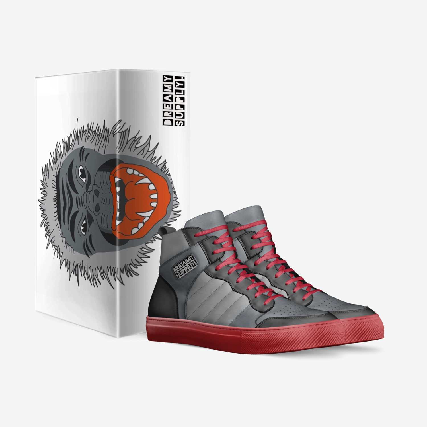 HELLBOY SALTO custom made in Italy shoes by Malik Dreamy | Box view