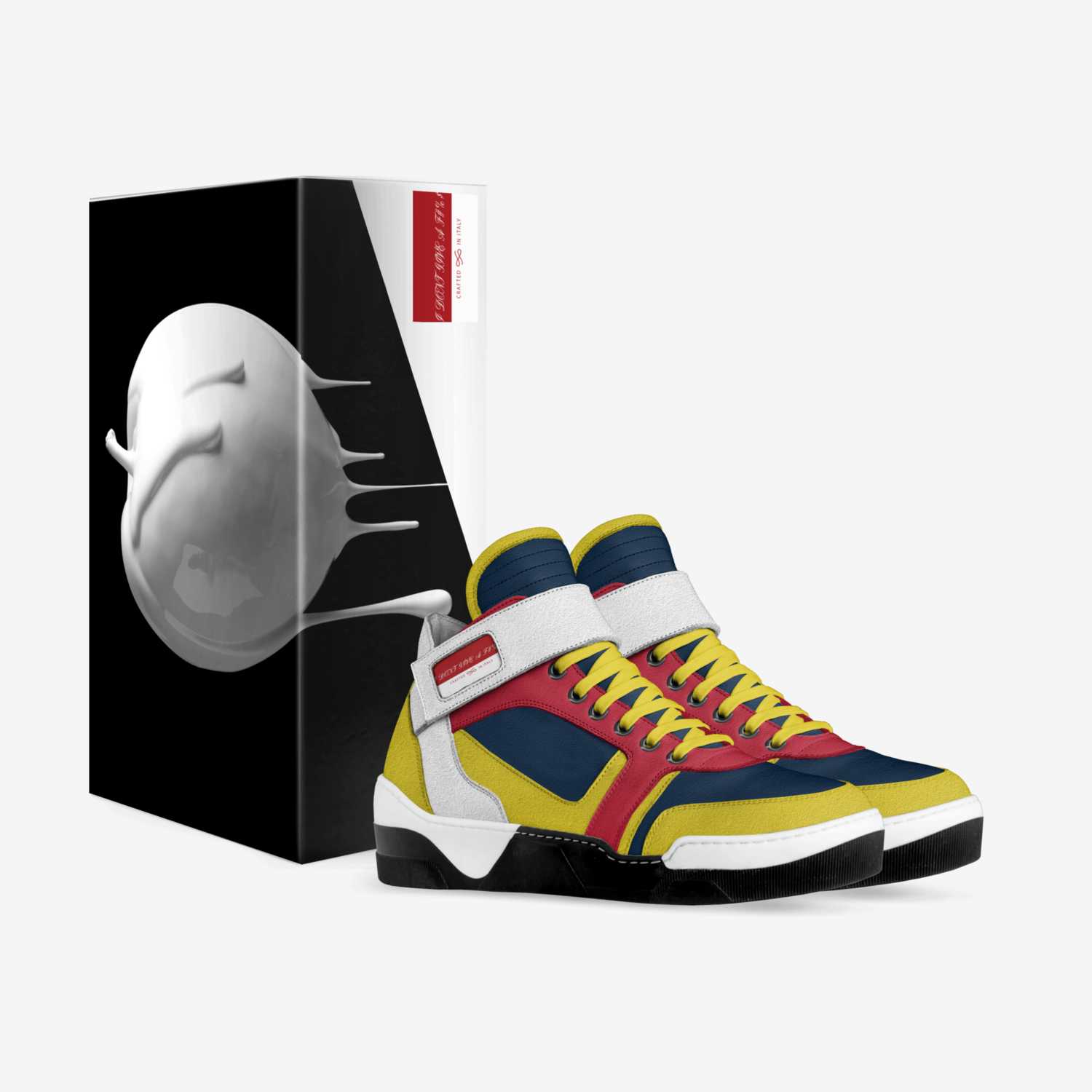 IDGAF custom made in Italy shoes by Fresha Johnson | Box view