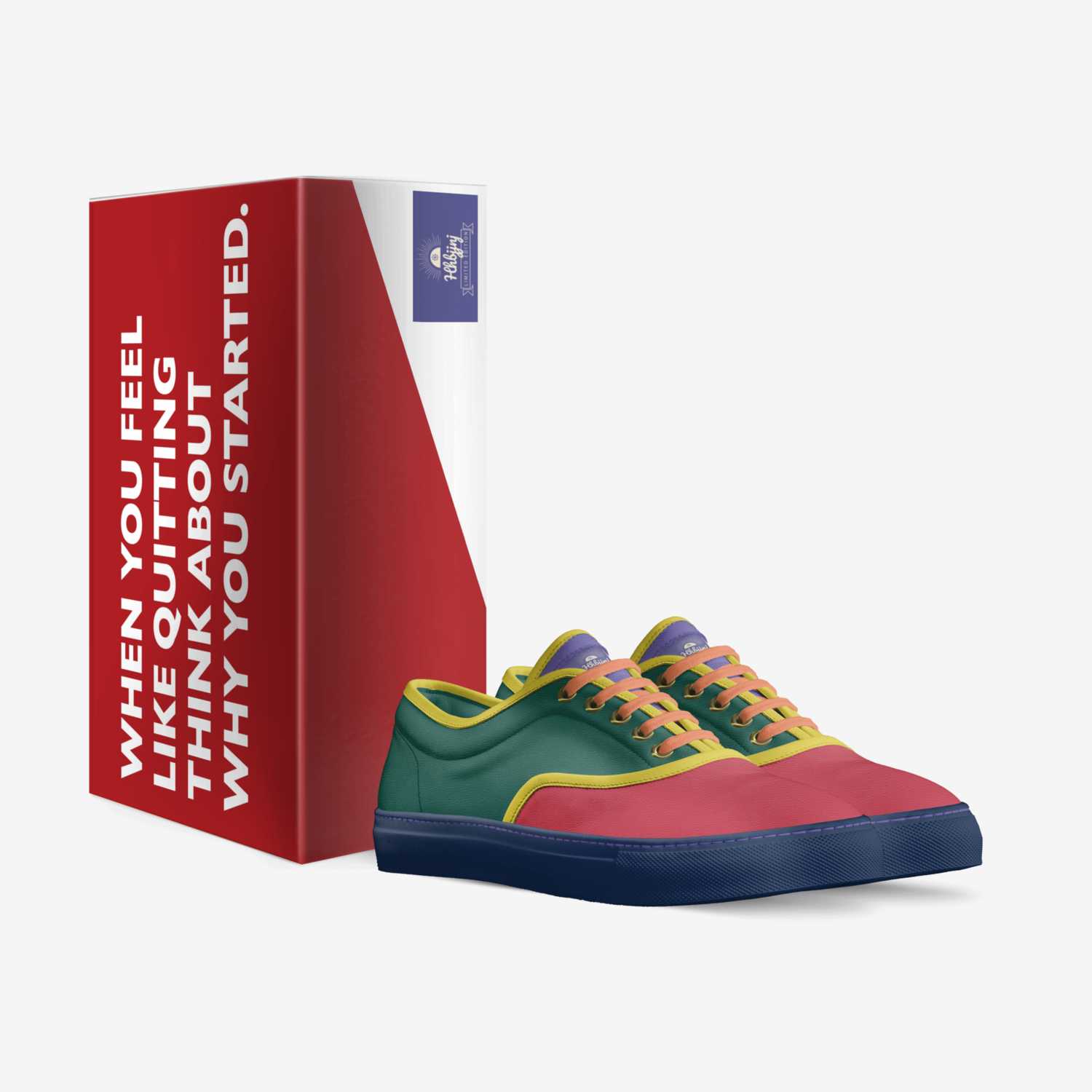 Hhbjjnj custom made in Italy shoes by Hsindks | Box view