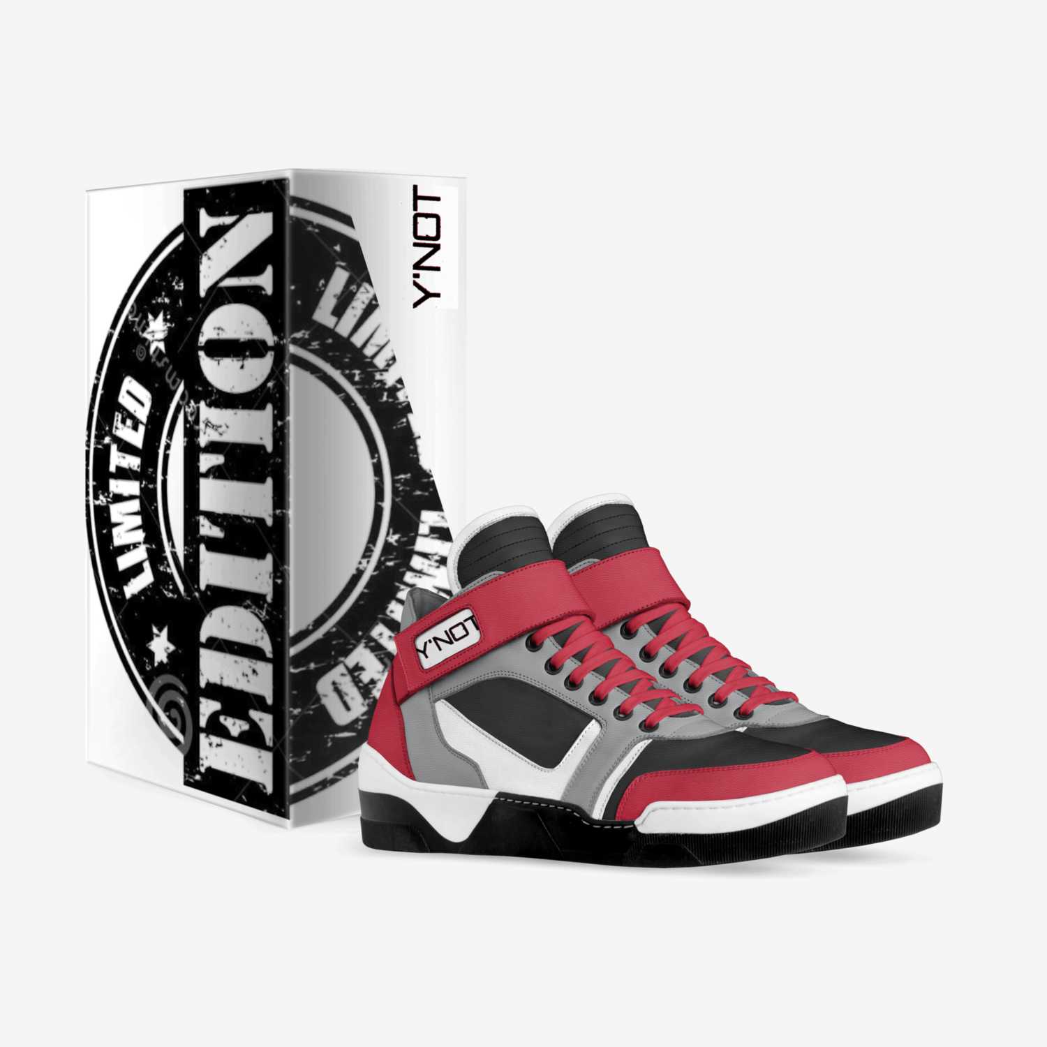 Y'NOT custom made in Italy shoes by Tony Johnson | Box view