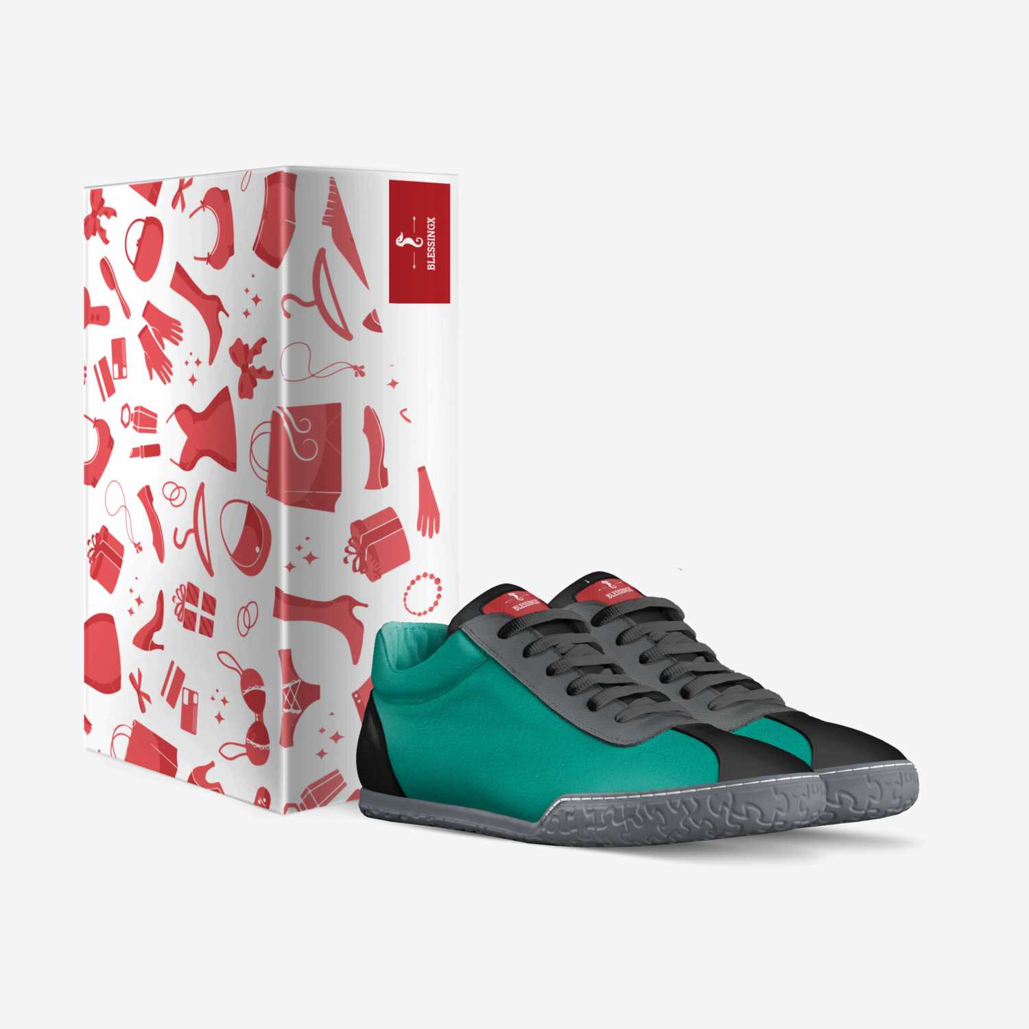 Blessingx custom made in Italy shoes by Jolanda Smithjolanda | Box view