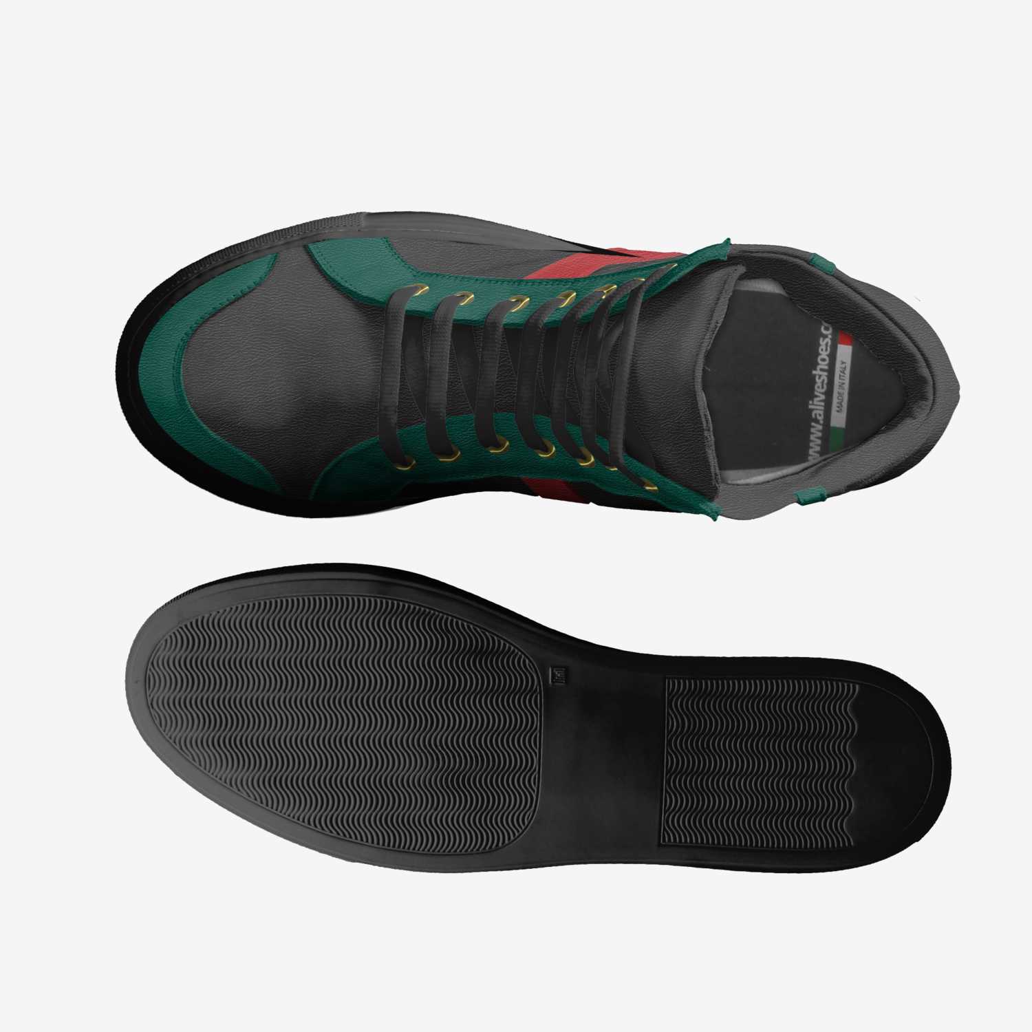 KDS BLACK GOLD custom made in Italy shoes by Koudous Sanni | Top view
