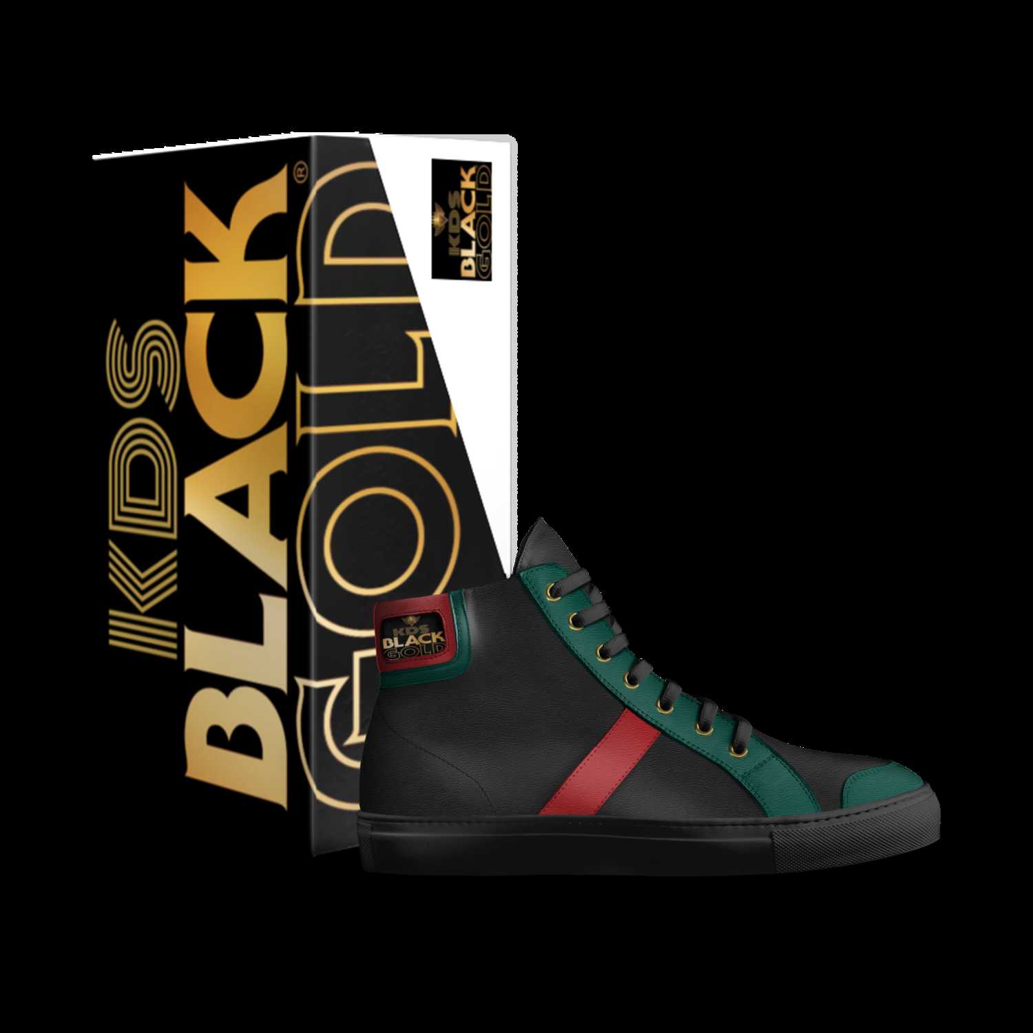 Black and gold kds shop