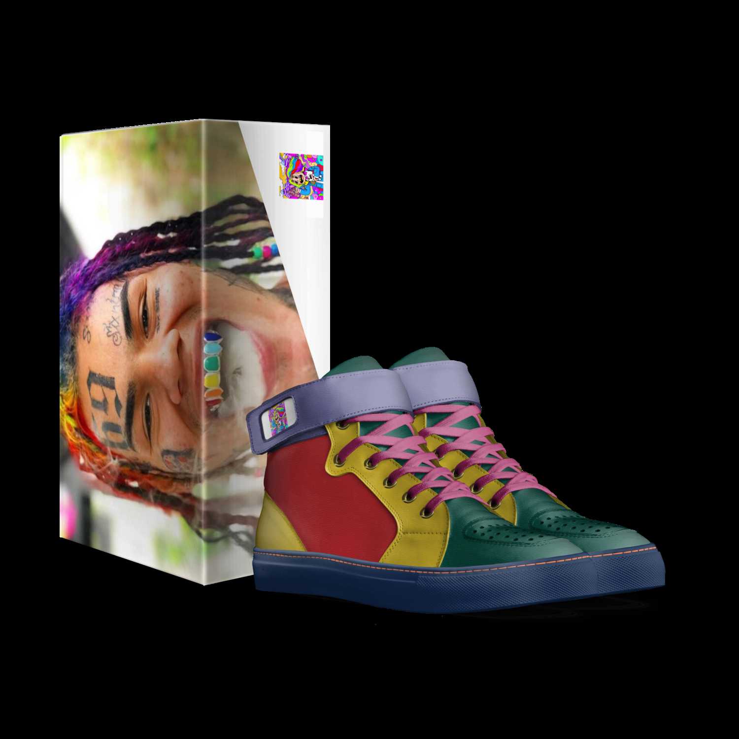 6ix9ine shop custom shoes