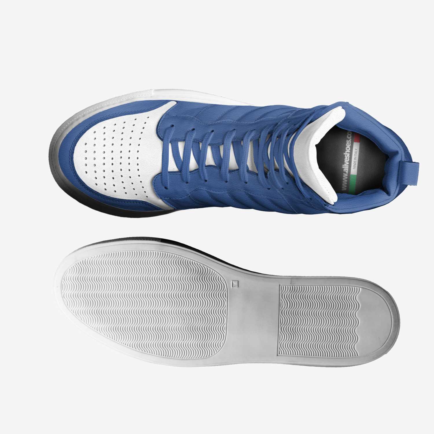 Fiji custom made in Italy shoes by Alessio Testa | Top view