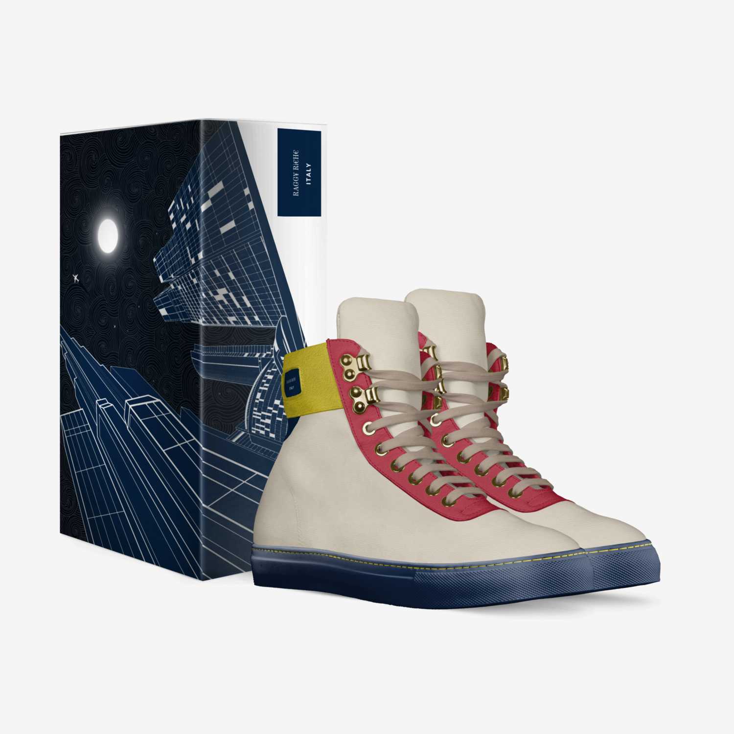 RAGG¥ Ri€H€ custom made in Italy shoes by Damond Hayes | Box view
