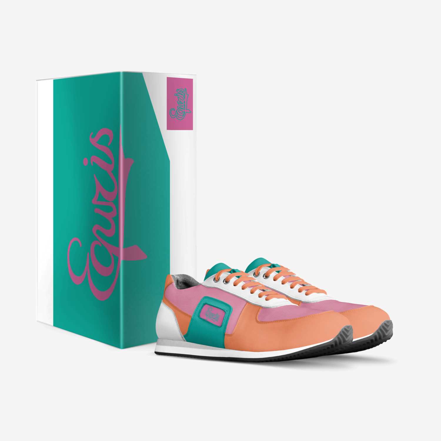 Equris custom made in Italy shoes by Deante Howard | Box view