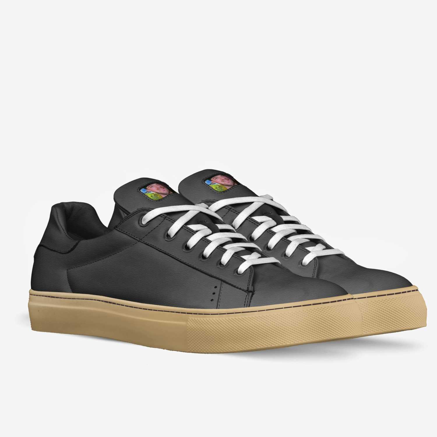 Ali-A clickbait custom made in Italy shoes by Dank Meme Is My City | Double view