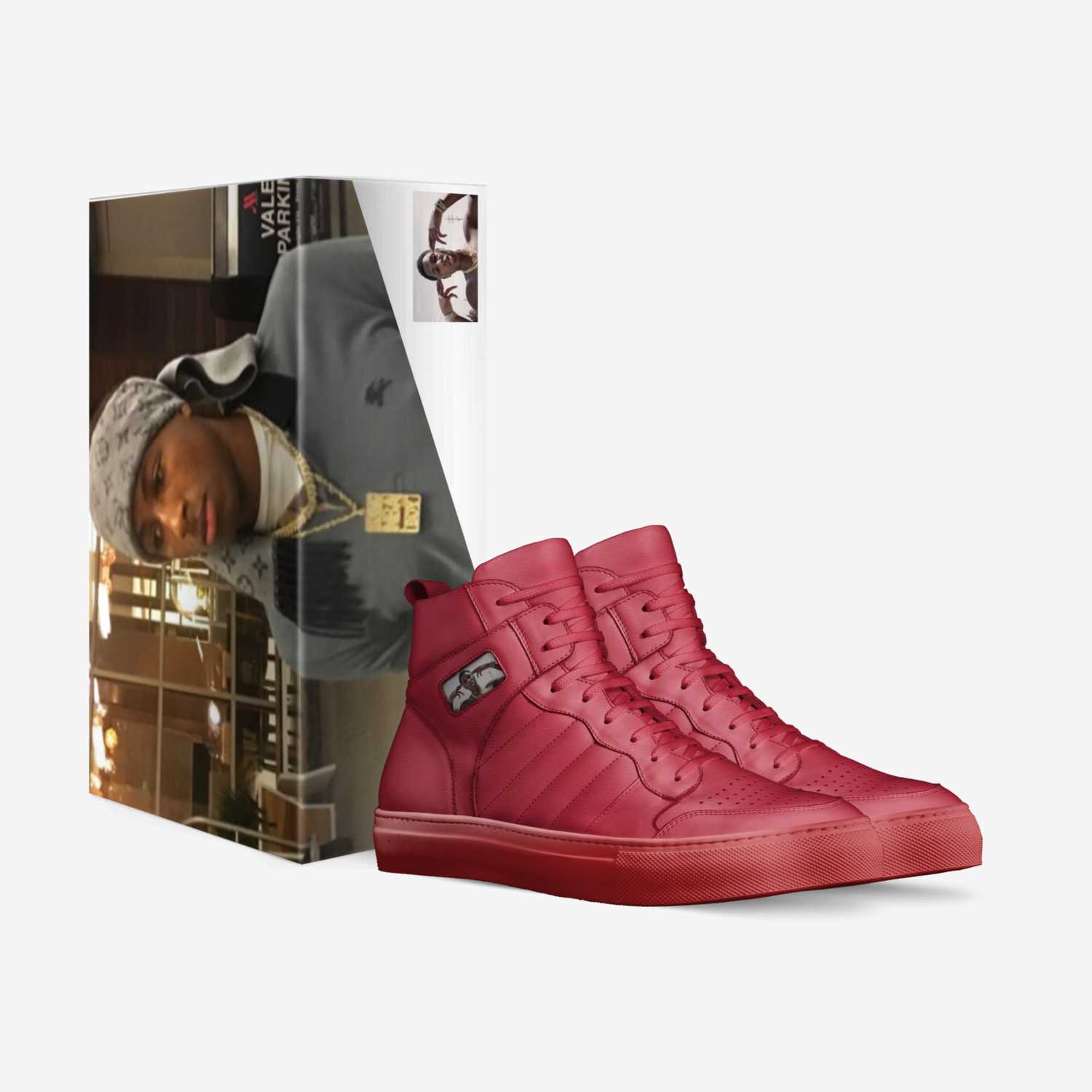  NBA youngboy's custom made in Italy shoes by Rickey Mckinney | Box view