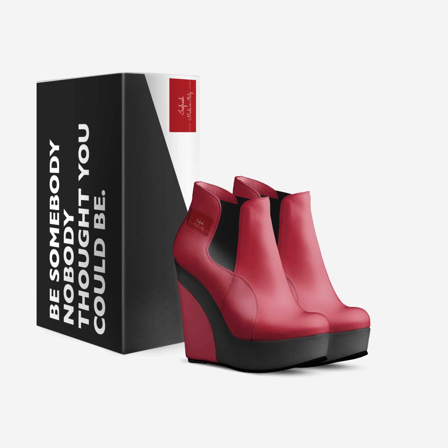 Mugga custom made in Italy shoes by Ashura Uzumaki | Box view