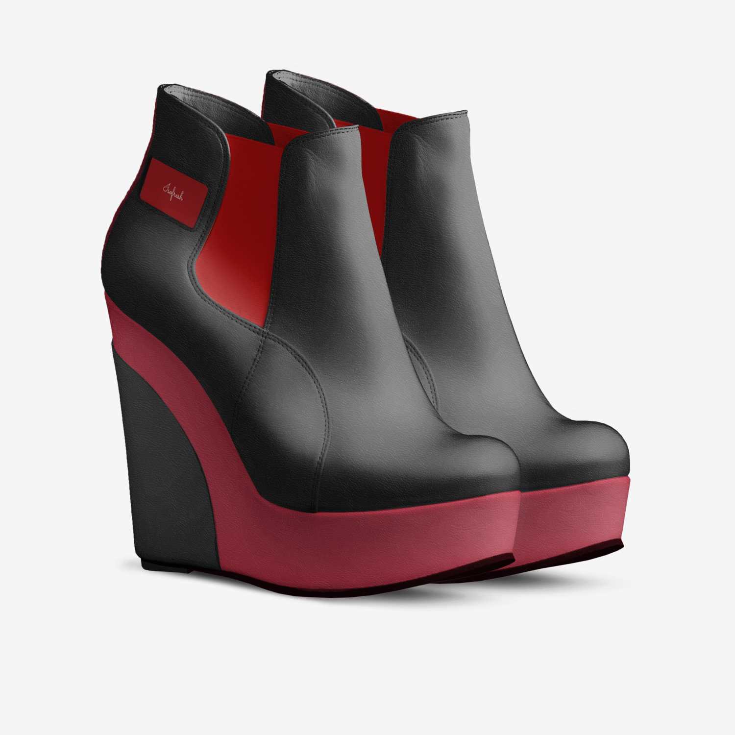 Isofresh custom made in Italy shoes by Ashura Uzumaki | Double view