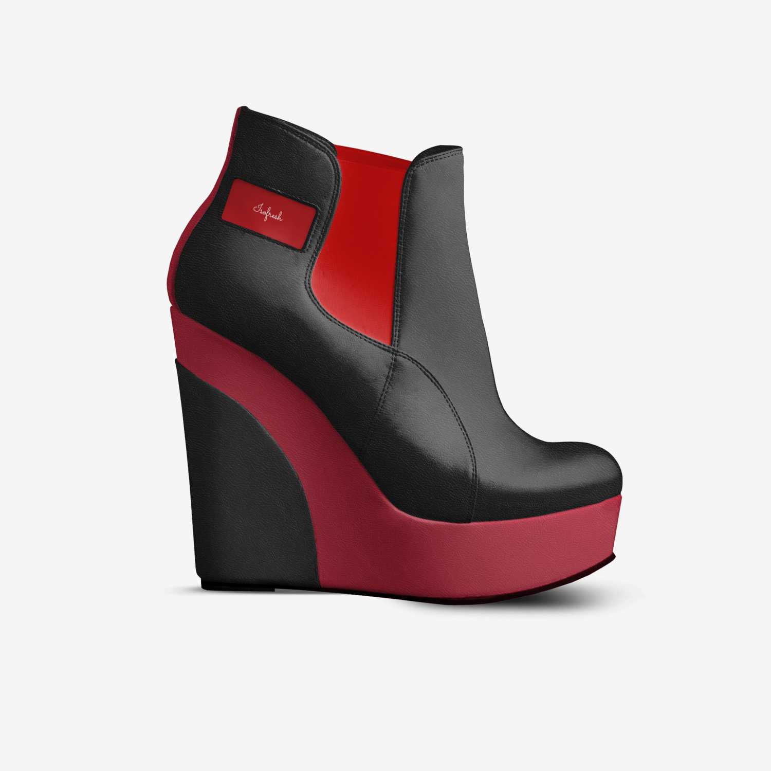 Isofresh custom made in Italy shoes by Ashura Uzumaki | Side view