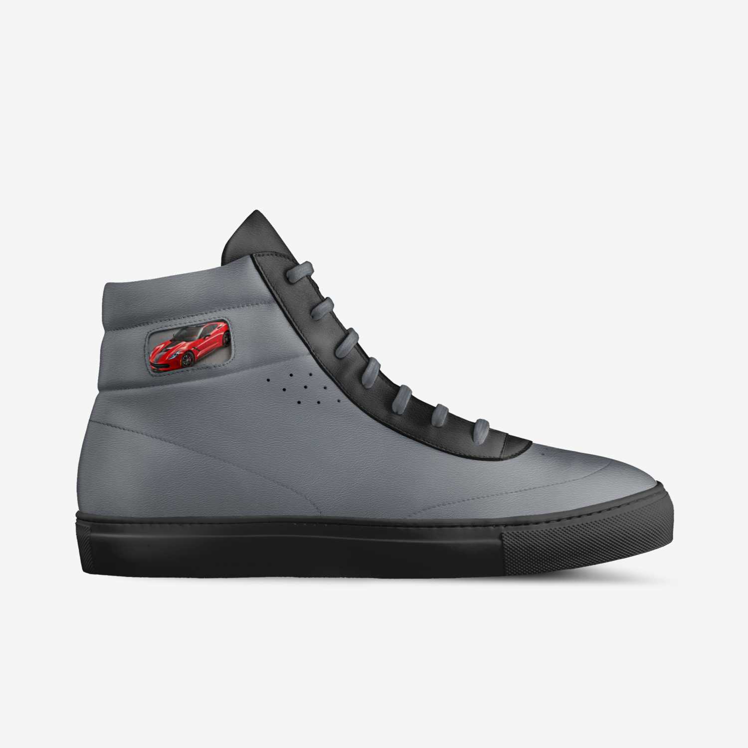yo mama custom made in Italy shoes by Brandon Cleary | Side view