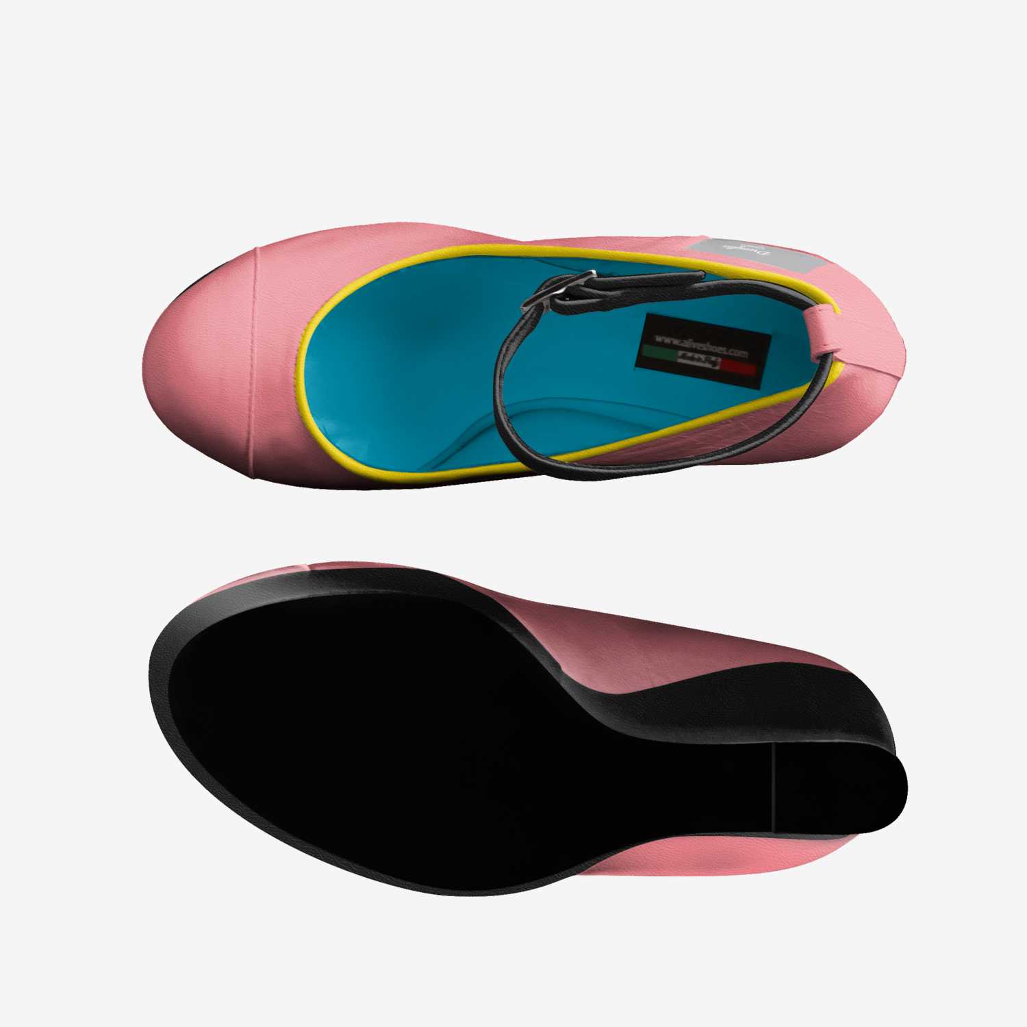 Drusylla custom made in Italy shoes by Jewleshia Woulard | Top view