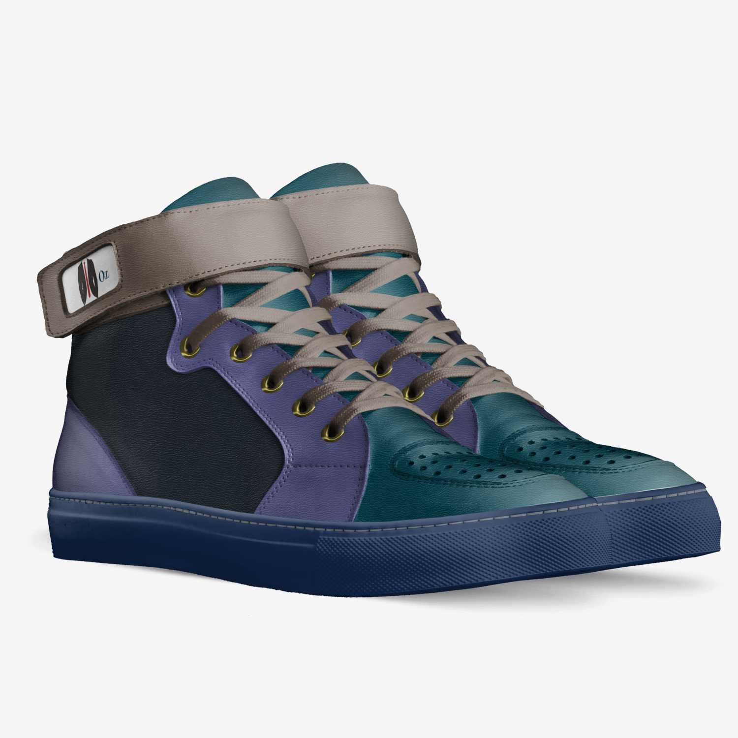 Ozair custom made in Italy shoes by Ozair Farahi | Double view