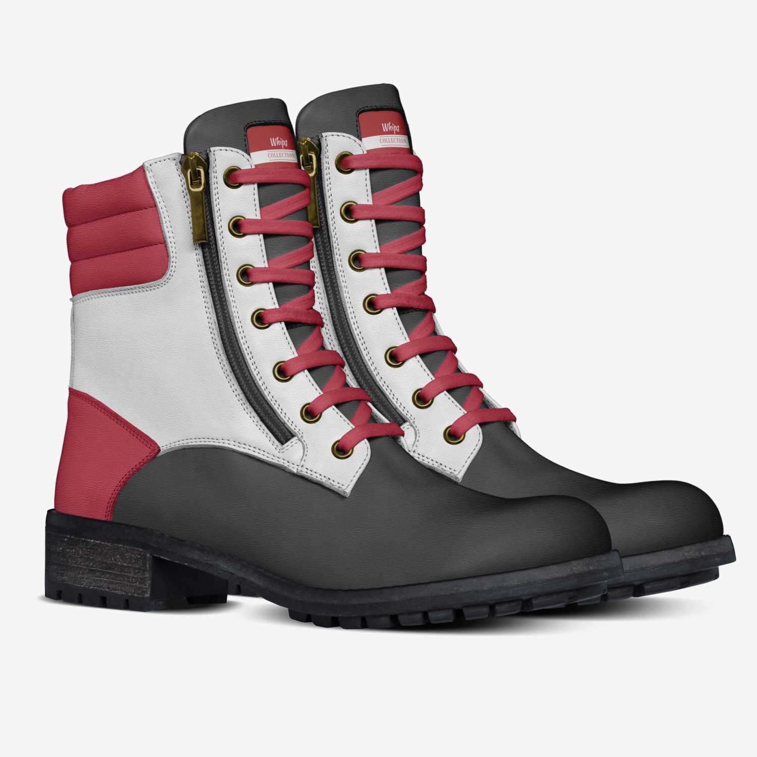 Whips custom made in Italy shoes by Lamar Copeland | Double view