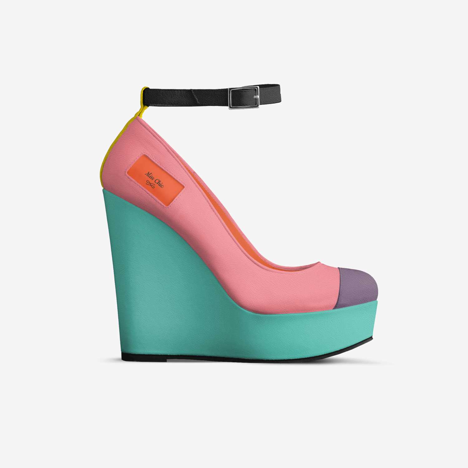 Miss Chic custom made in Italy shoes by Jewleshia Woulard | Side view