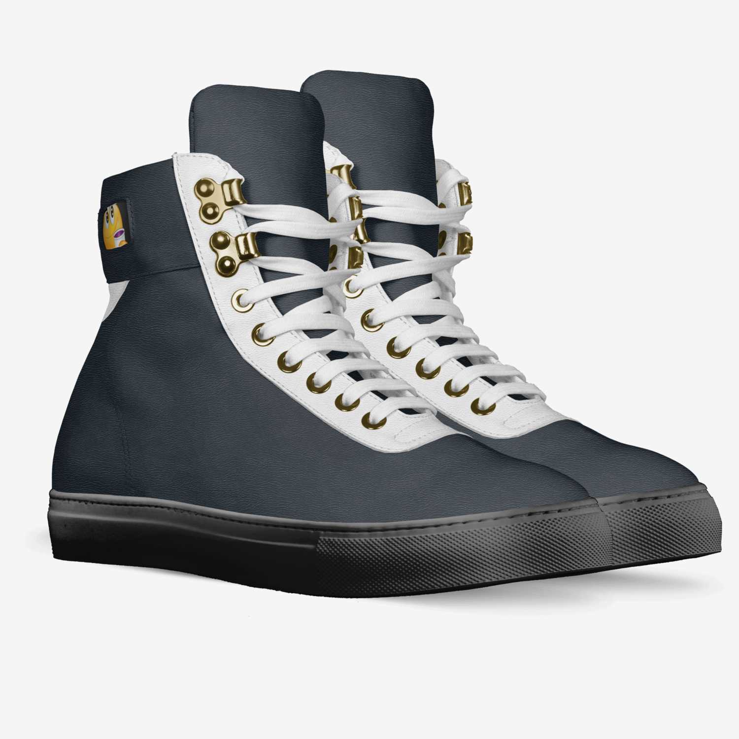 Lean Money custom made in Italy shoes by Doughboy God | Double view
