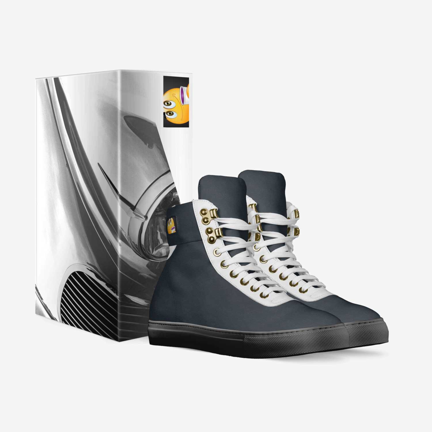 Lean Money custom made in Italy shoes by Doughboy God | Box view