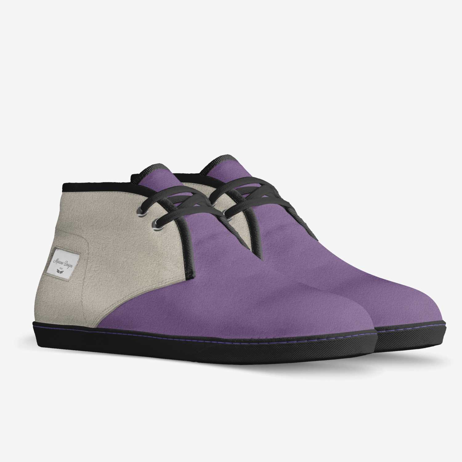 Macano Designs custom made in Italy shoes by Louena El | Double view