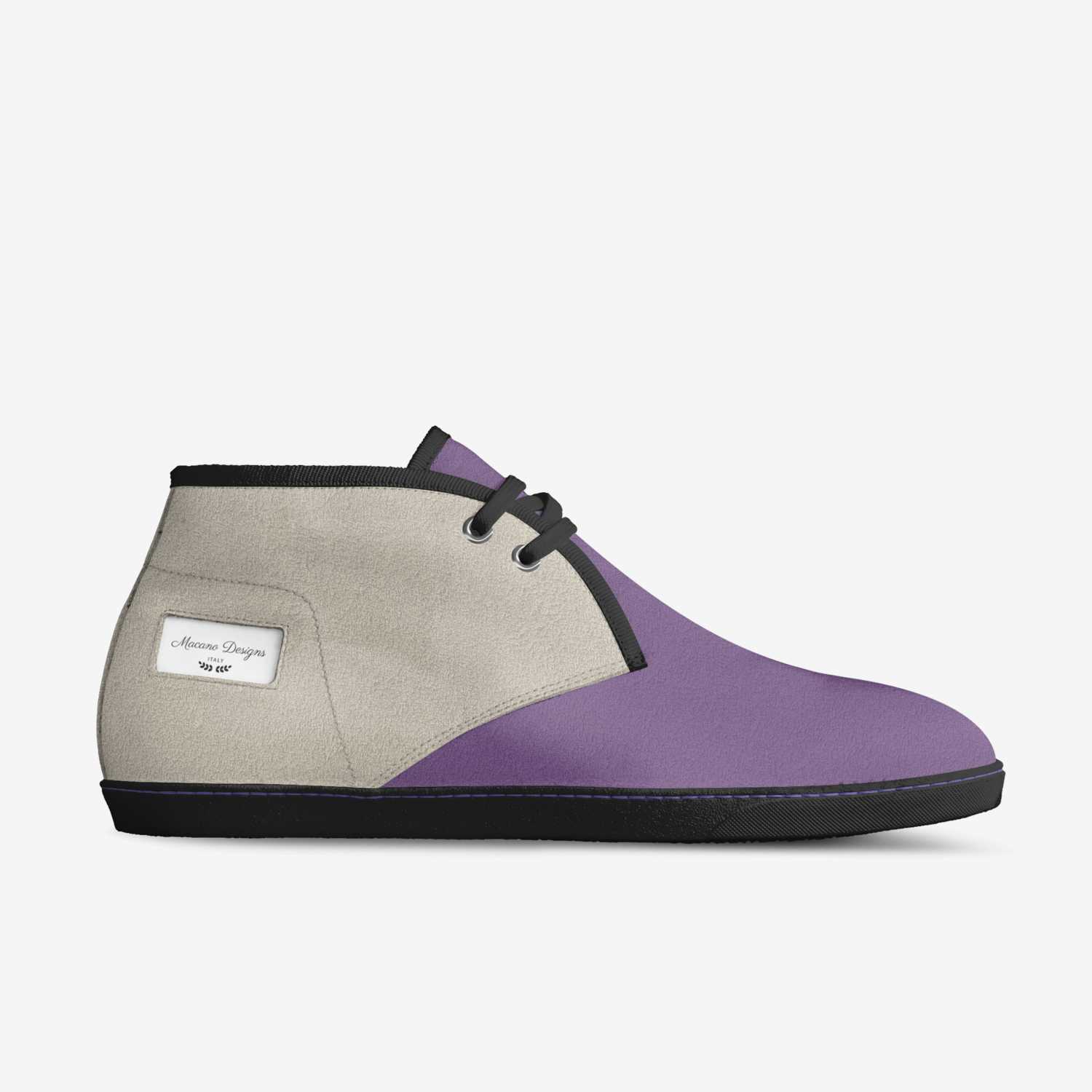 Macano Designs custom made in Italy shoes by Louena El | Side view